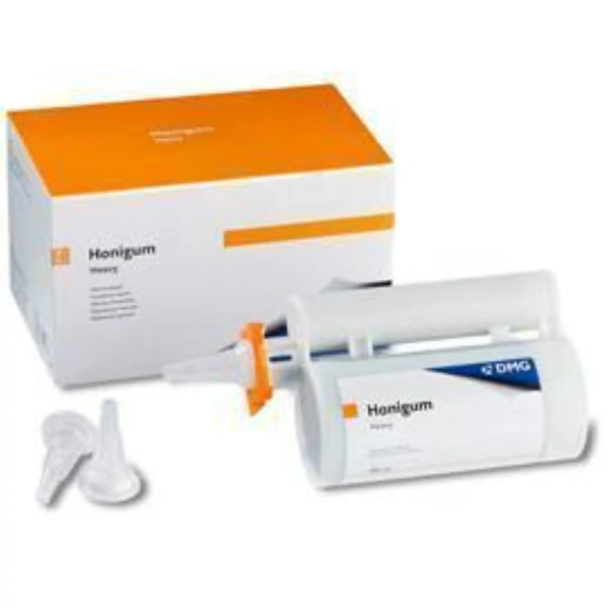 Honigum MixStar Heavy Body VPS Impression Material, Regular Set, 380 ml Cartridge, Blue, with 10 MixStar Tips, 999537 thumbnail 2