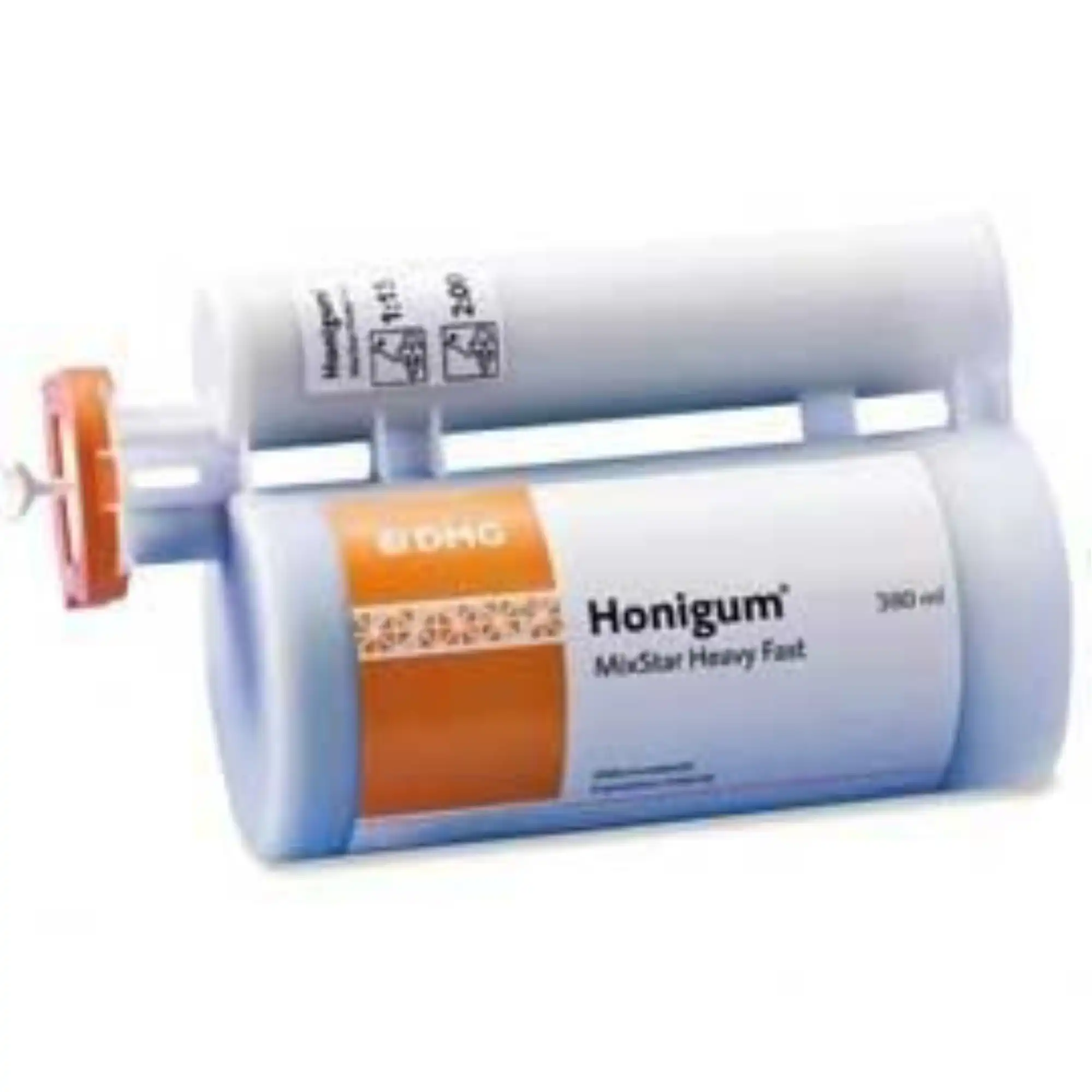 Honigum MixStar VPS Impression Material, Heavy Body, Quad Fast Set, 380 ml Cartridge, Teal, 1/Pk, 999638 thumbnail 2