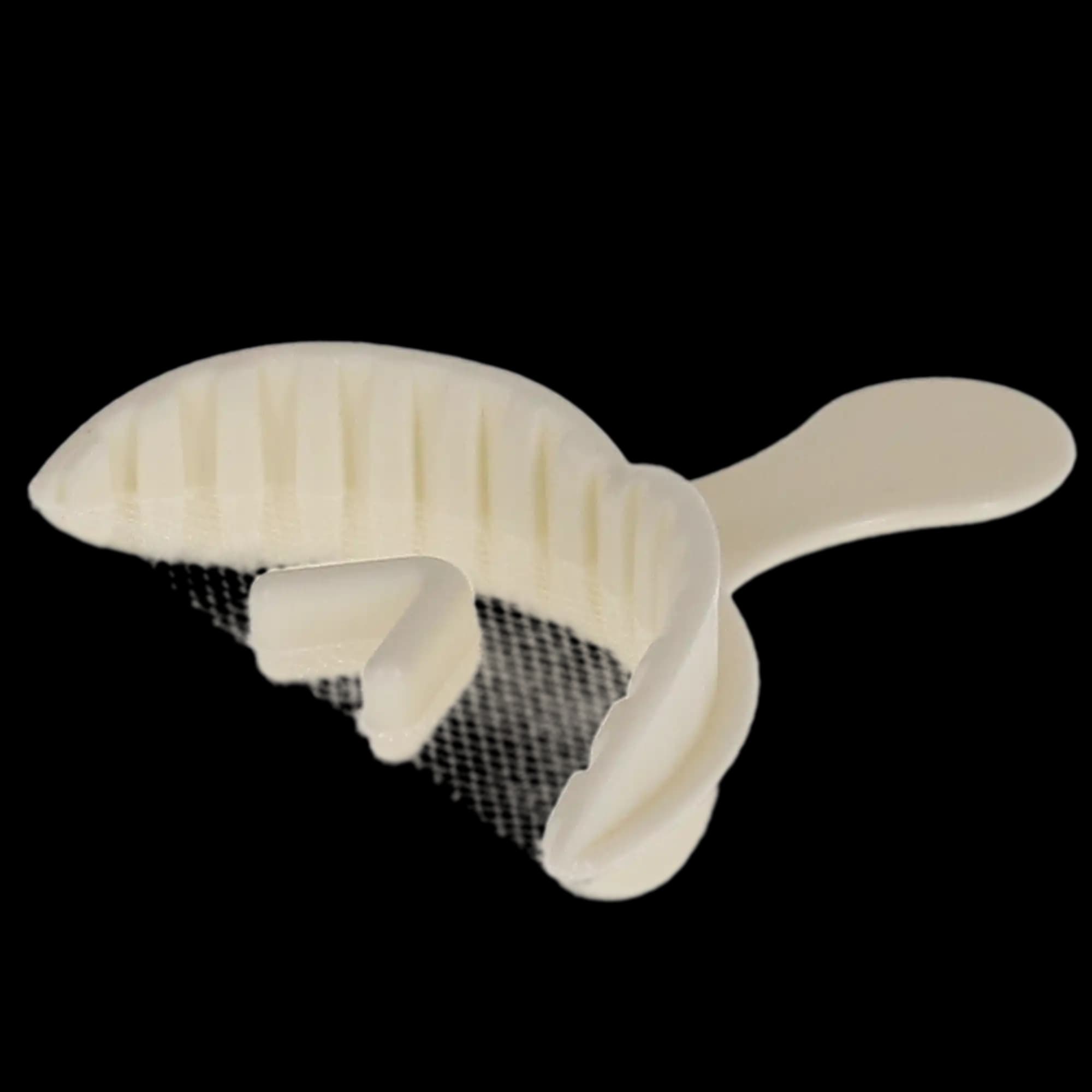 Polybite Disposable 3-in-1 Bite Registration Impression Tray, Anterior, 35/Box, 885 thumbnail 2