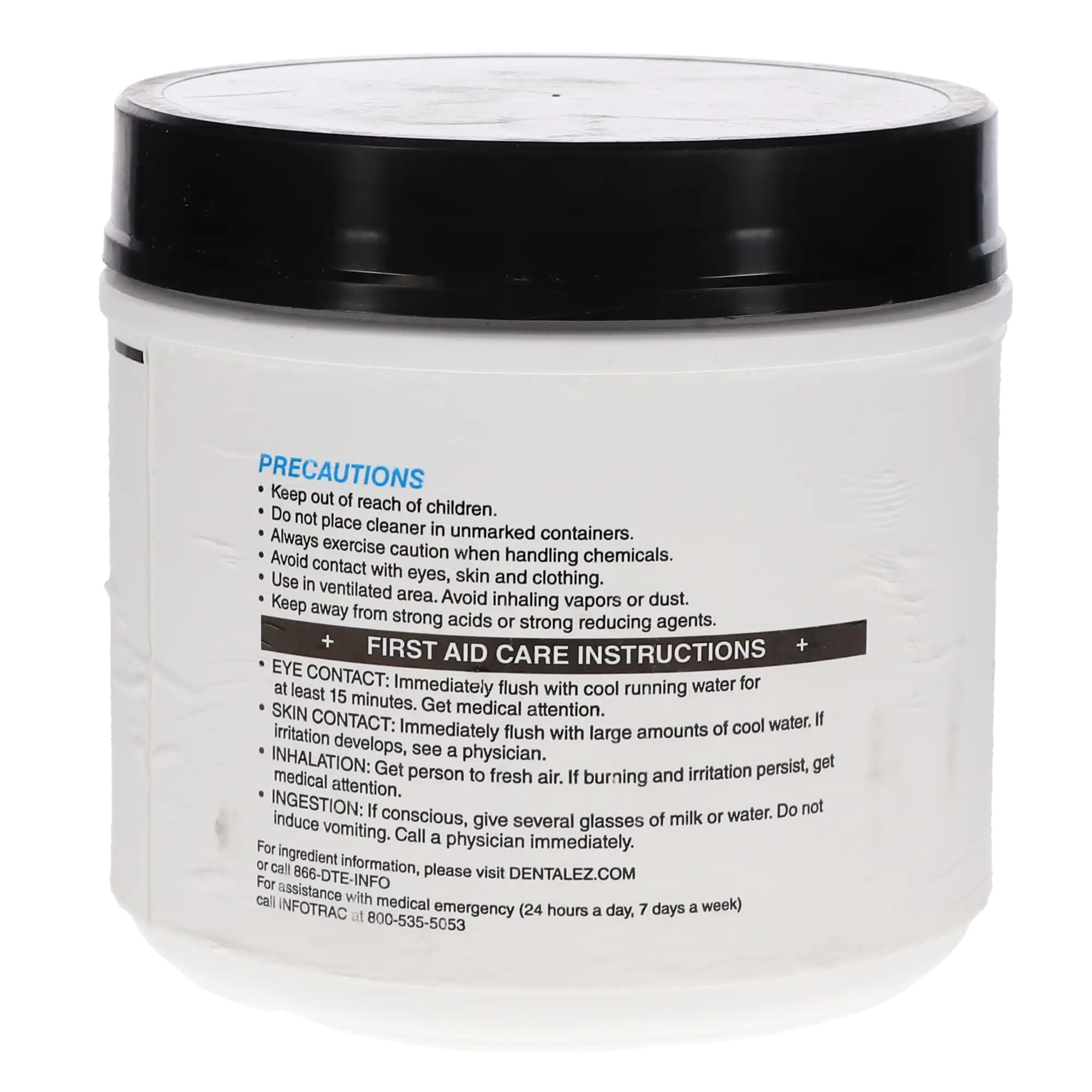SlugBuster Dental Vacuum Line Cleaner, Powder, 40 oz Jar, 1/Pk, 900146 thumbnail 2