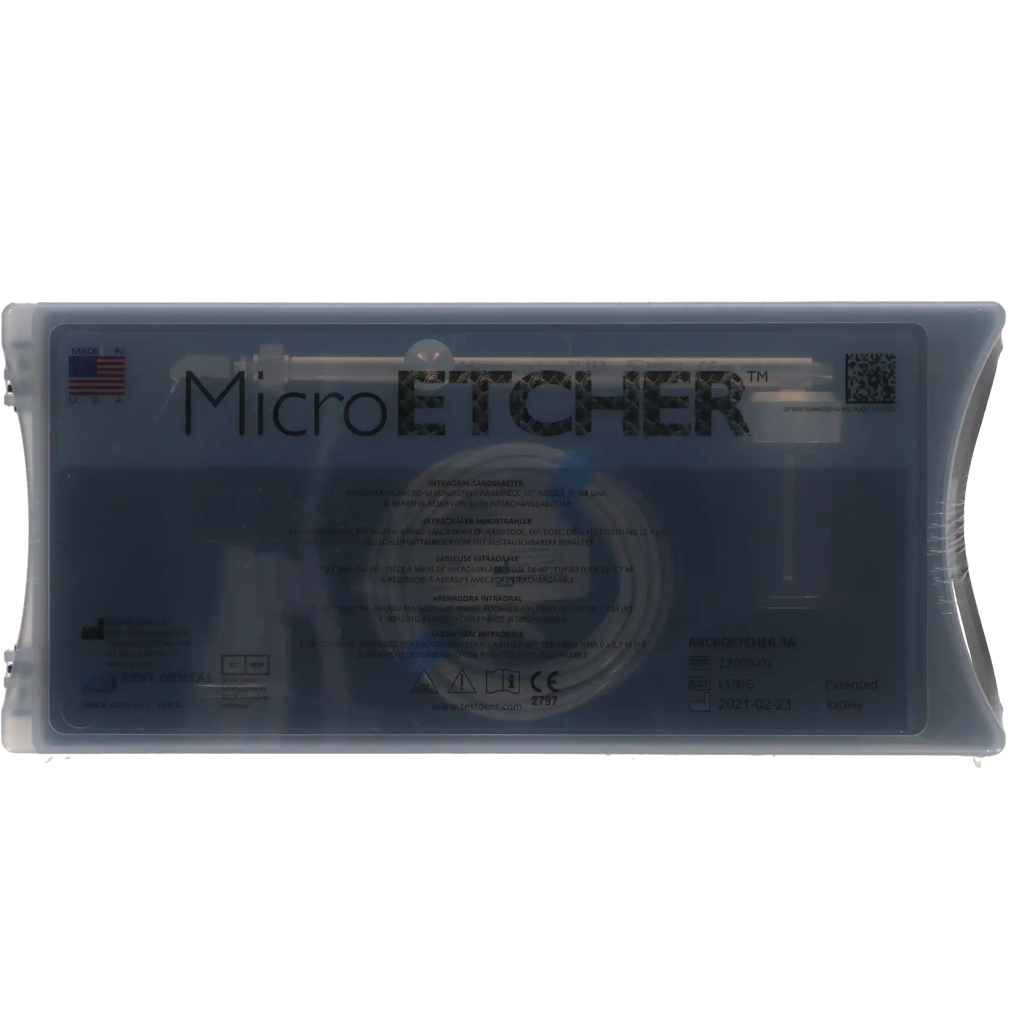 MicroEtcher IIA Intraoral Sandblaster, Fully Autoclavable, 1/Pk, 22005-01 thumbnail 11