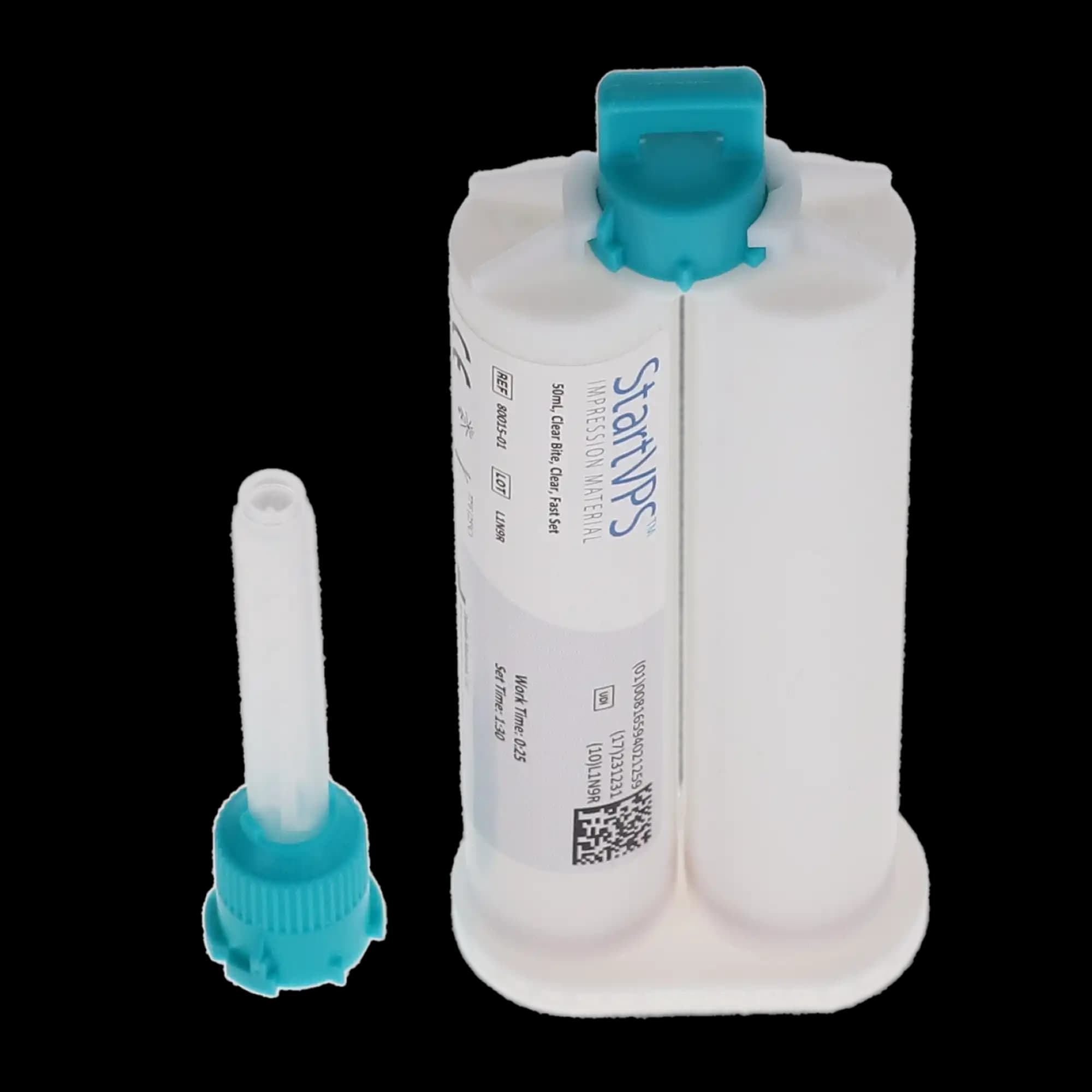 Start VPS Clear Bite Registration Material, Regular Set, 50 mL Cartridges, 4/Pk, 80015-01 thumbnail 4