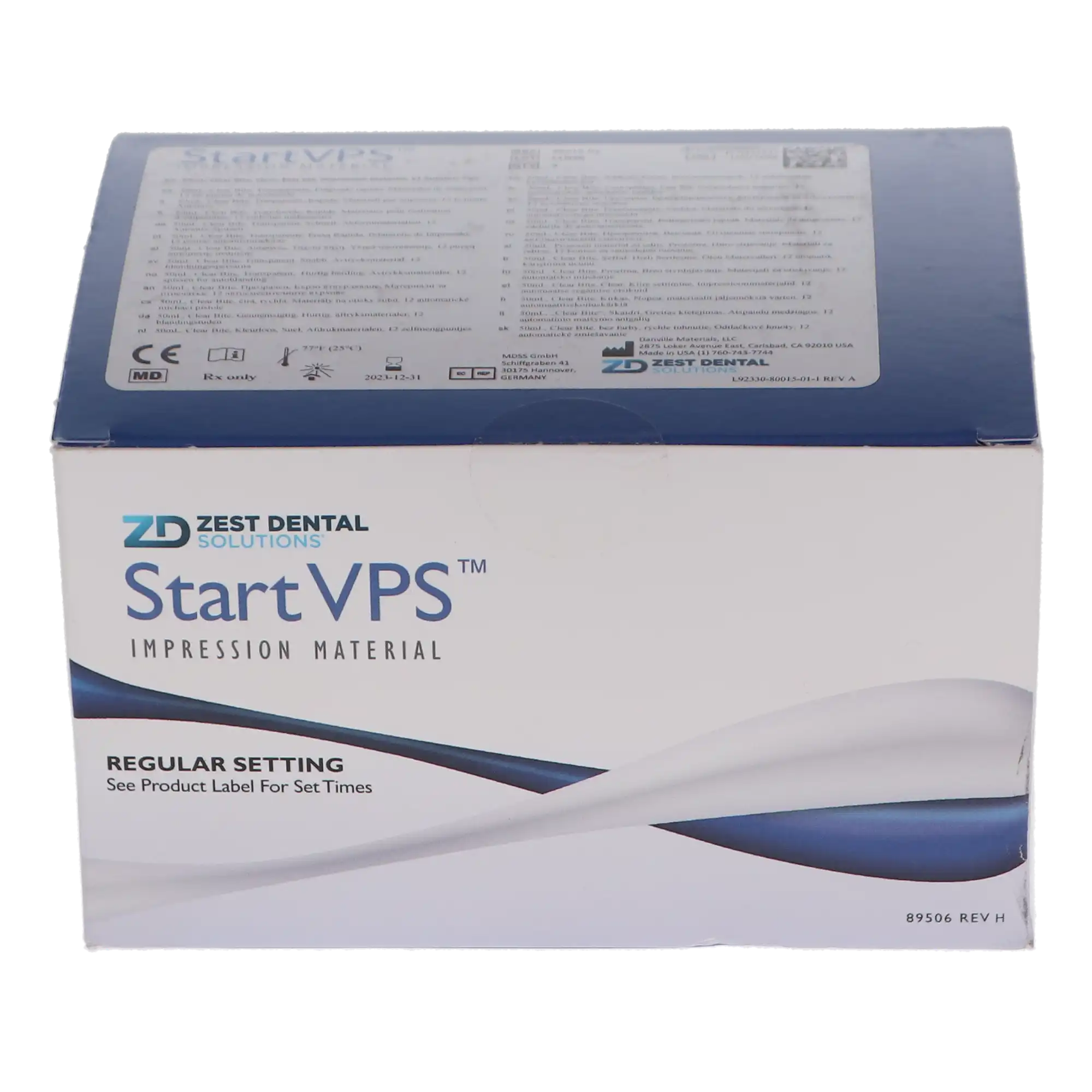 Start VPS Clear Bite Registration Material, Regular Set, 50 mL Cartridges, 4/Pk, 80015-01 thumbnail 5