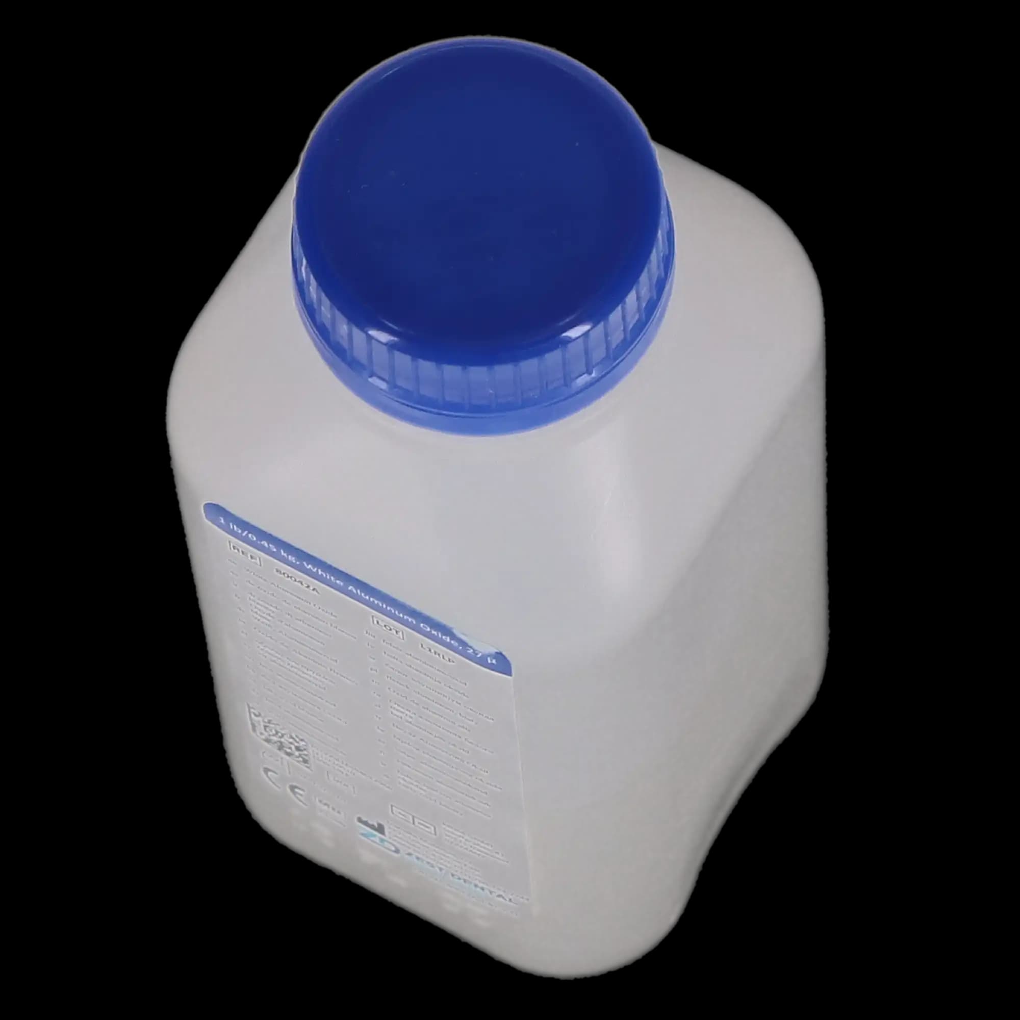 Aluminum Oxide 27 Micron White, Medical Grade Alpha Alumina, 1 lb Bottle, 80042A thumbnail 4