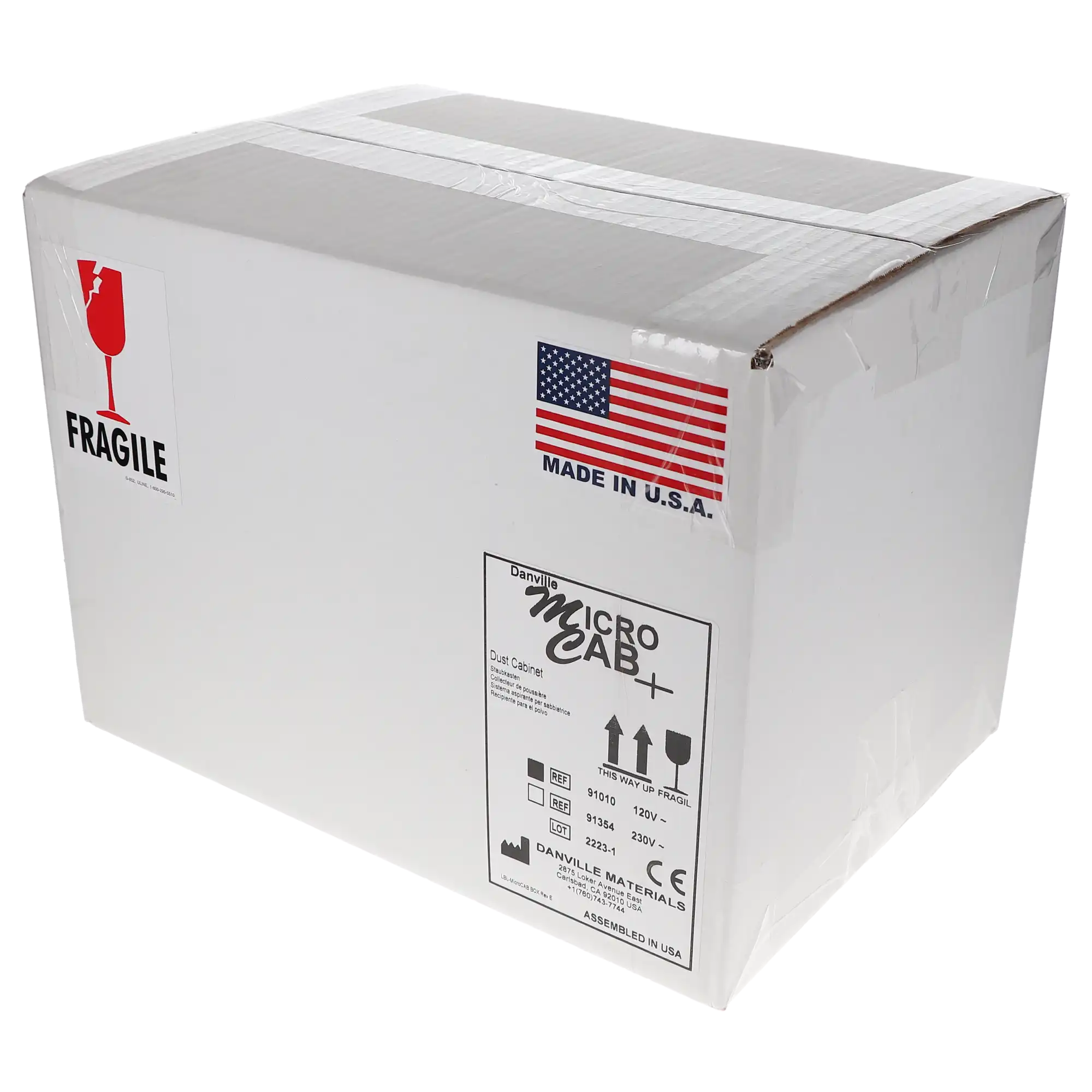 MicroCab+ Self-Contained Dust Cabinet, 120V, 6.2" x 8.7" x 10.5", 1/Pk, 91010 thumbnail 11