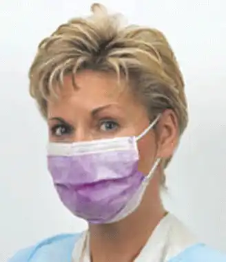 Isofluid™ Earloop Face Mask, ASTM Level 1, Blue, Latex-Free, 50/Box, GCIBL thumbnail 9