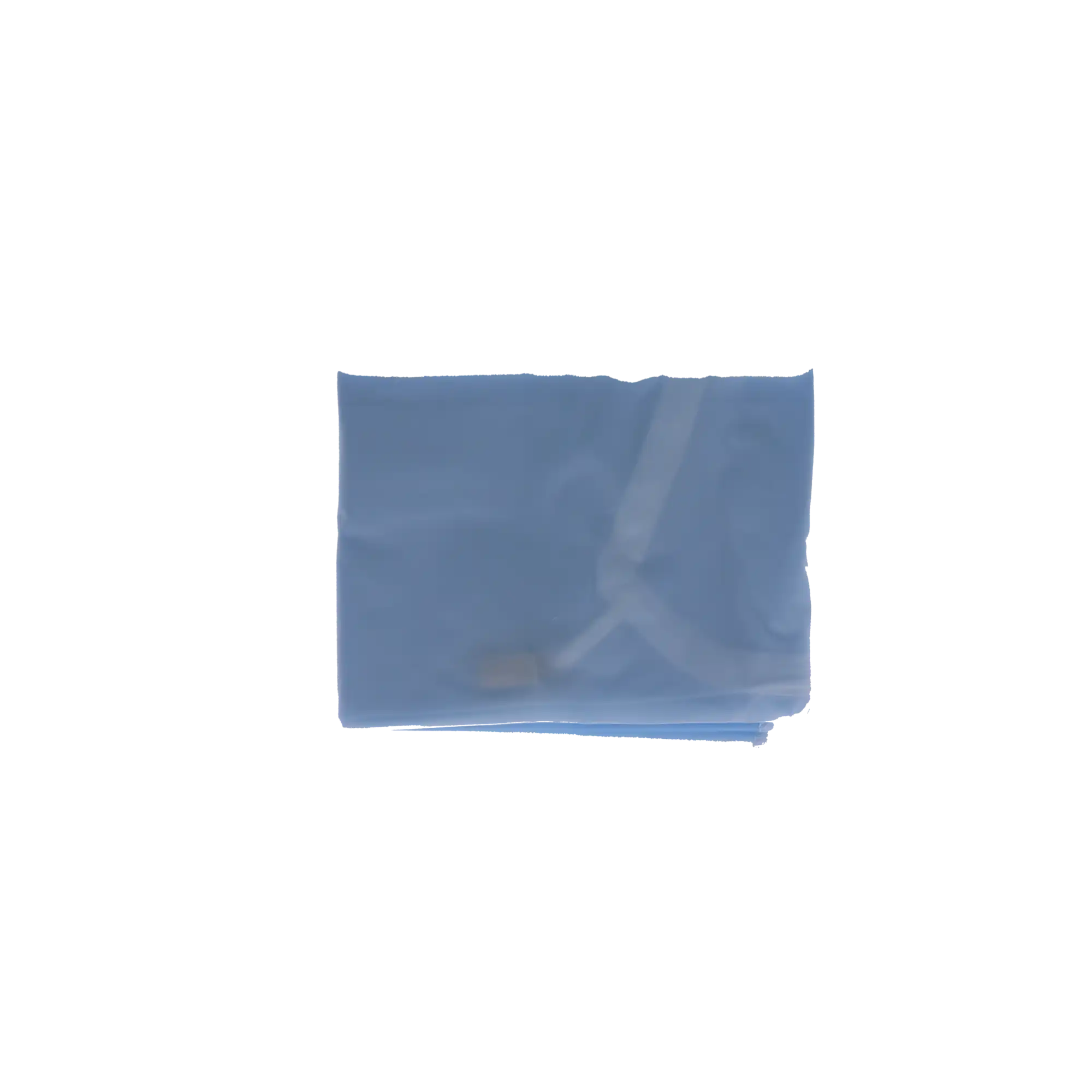 Crosstex Patient Barrier Apron, Plastic, Knee Length, 27" x 44", Blue, NP4BL thumbnail 8