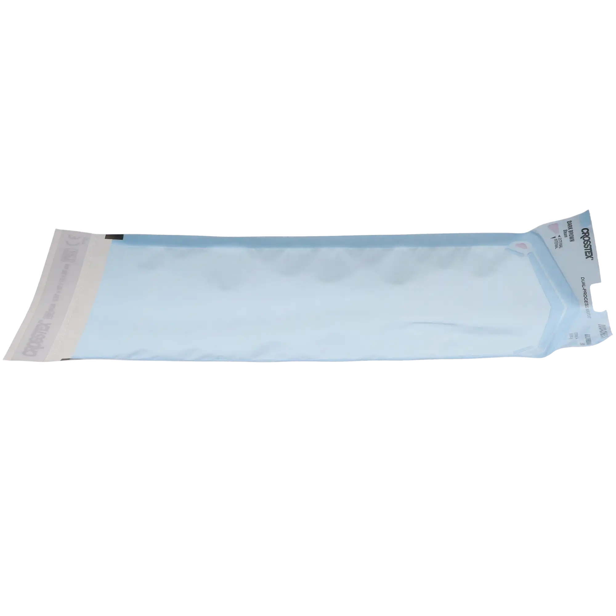 Crosstex Duo-Check Self-Seal Sterilization Pouches, 5-1/4" x 10", Blue Film, 200/Box, SCM thumbnail 7