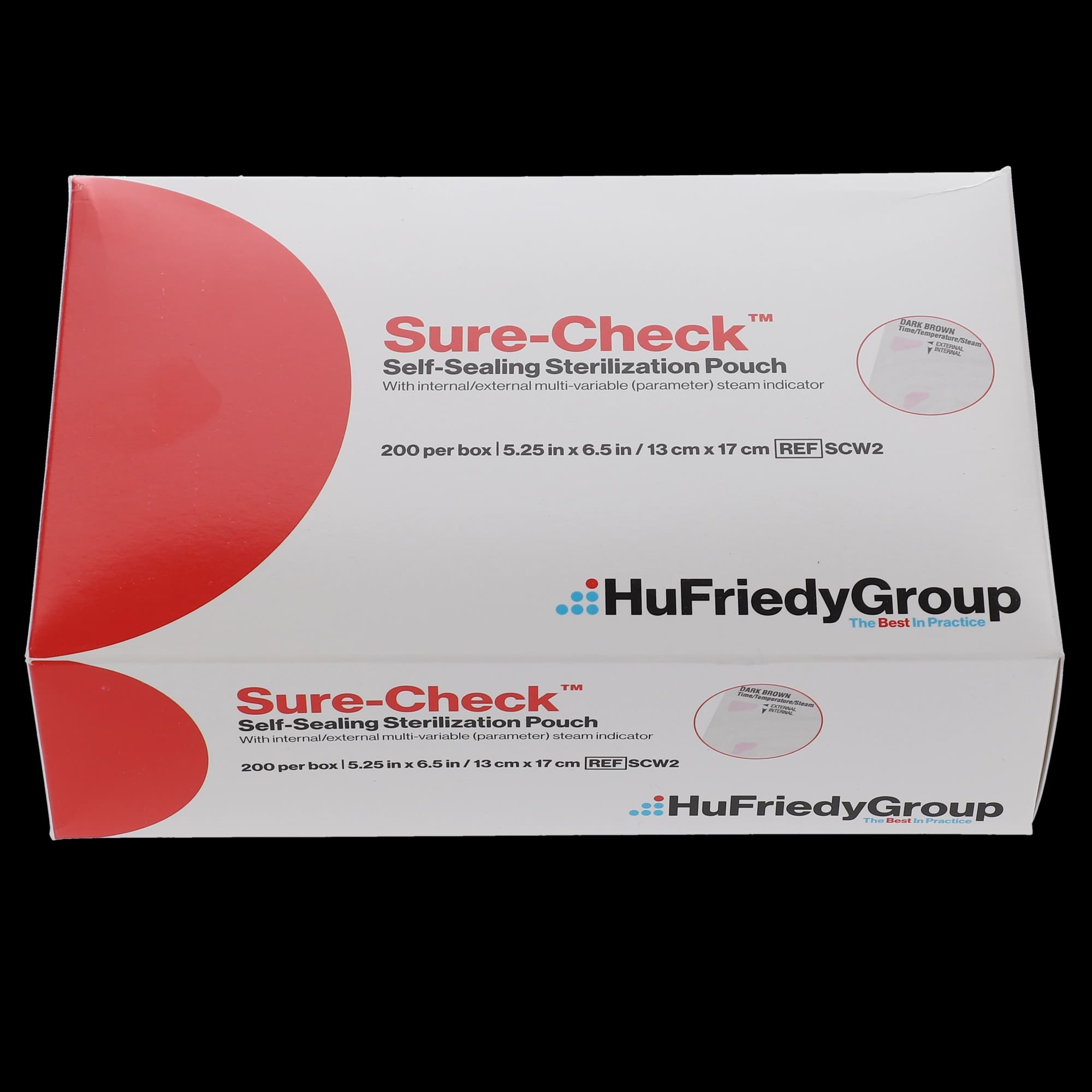 Crosstex Sure-Check Self-Sealing Sterilization Pouches, 5.25" x 6.5", 200/Box, SCW2 thumbnail 11