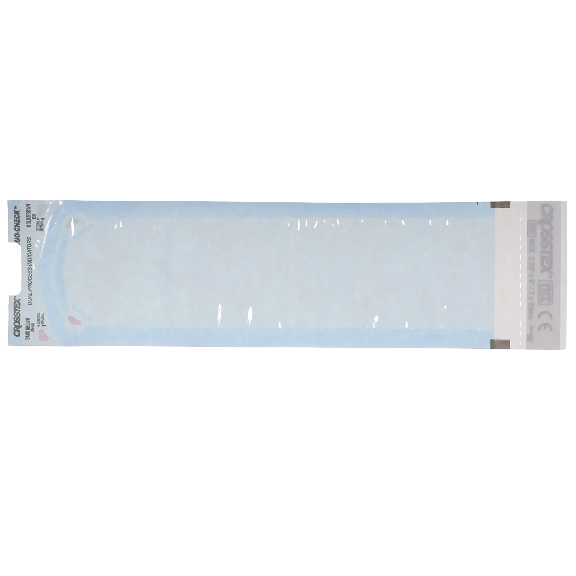 Crosstex Duo-Check Self-Seal Sterilization Pouches, 2-3/4" x 9", Blue Film, 200/Box, SCX thumbnail 8