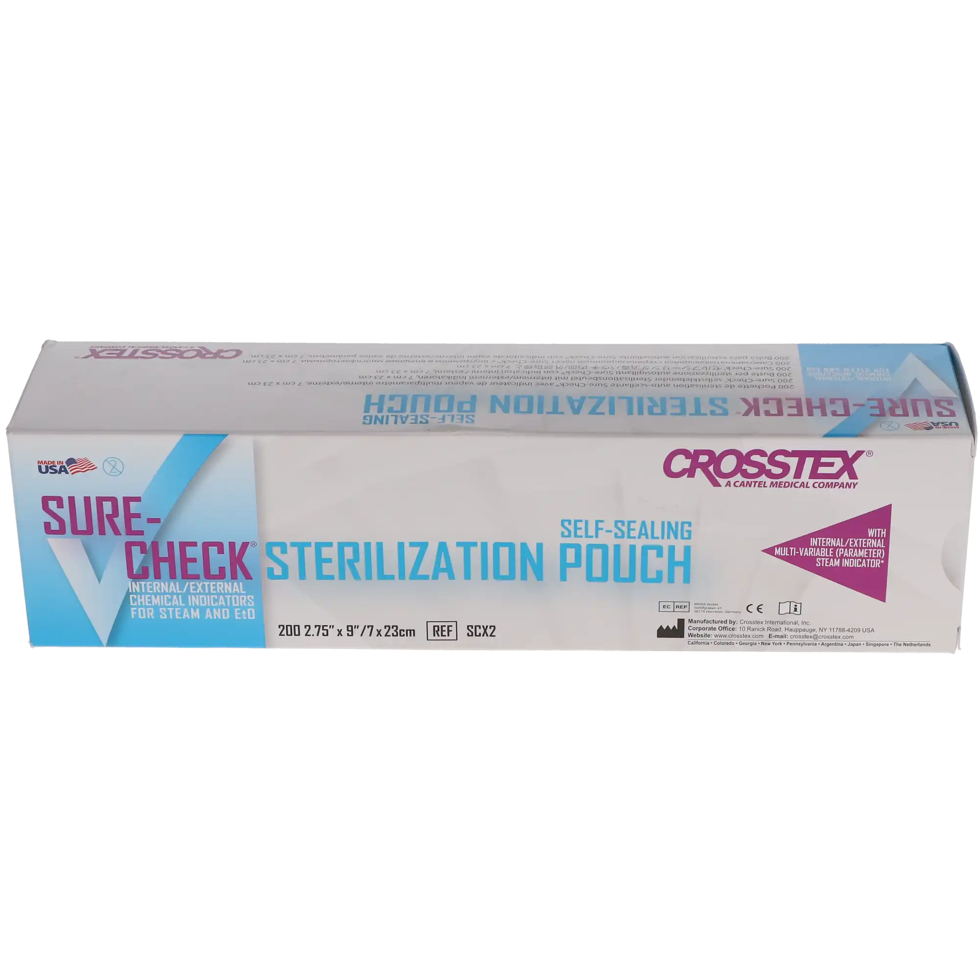 Sure-Check Self-Seal Sterilization Pouches, 2.75" x 9", 200/Box, SCX2 thumbnail 10