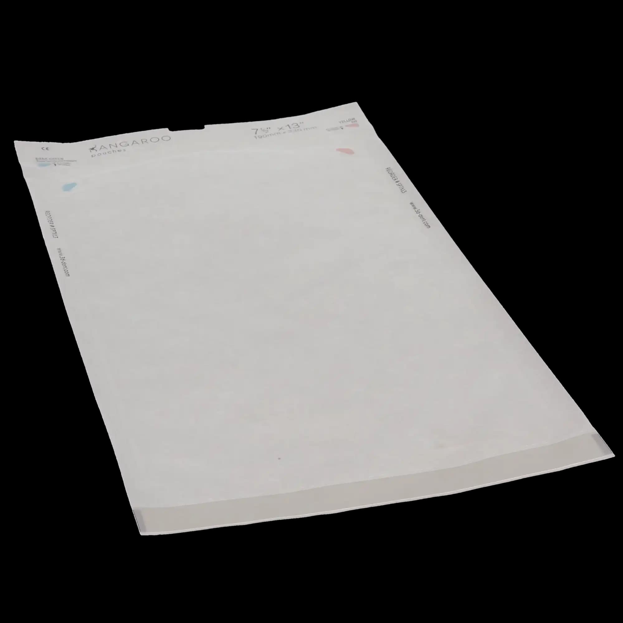 Crosstex Duo-Check Self-Seal Sterilization Pouches, 3-1/2" x 5-1/4", Blue Film, 200/Box, SCXS thumbnail 8