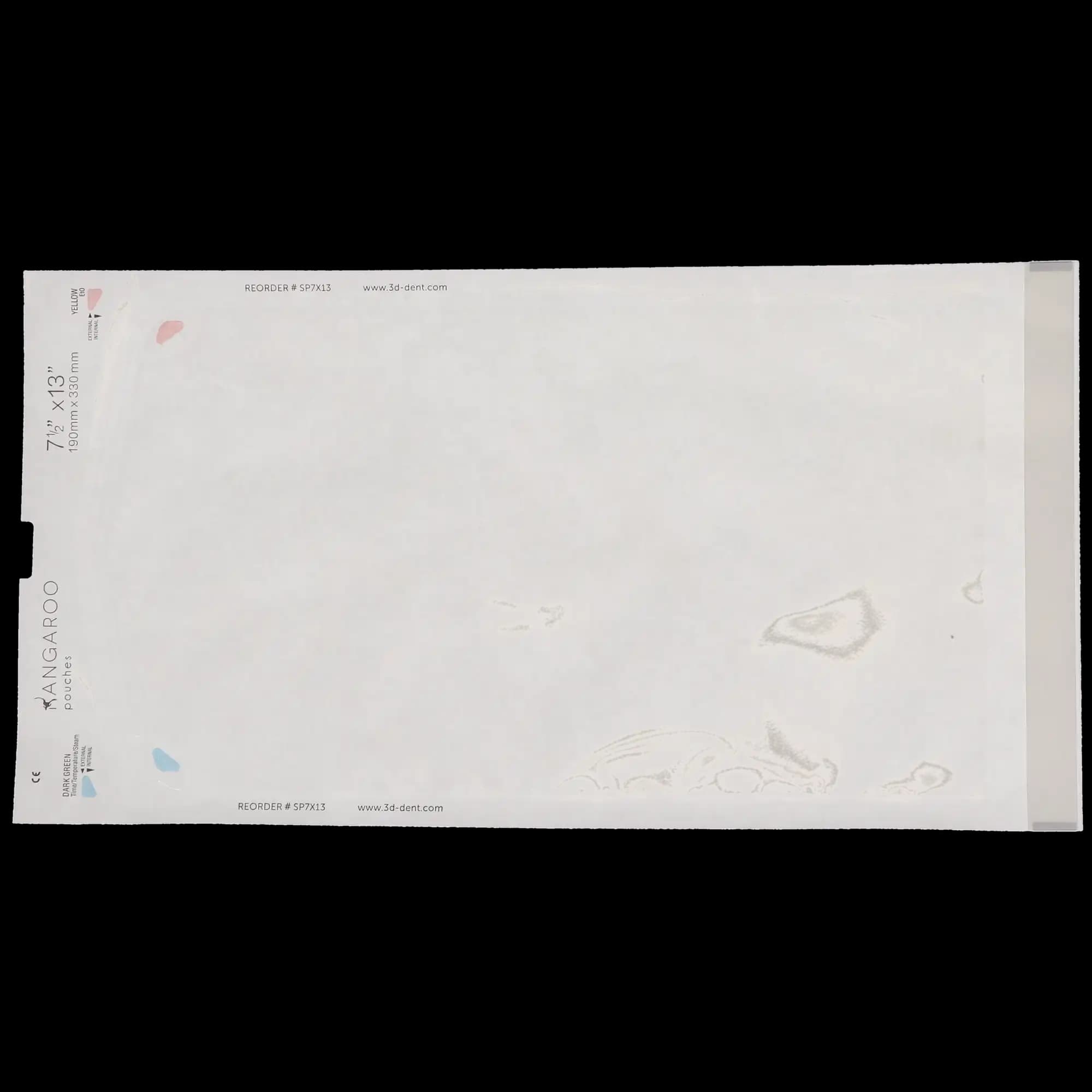 Crosstex Duo-Check Self-Seal Sterilization Pouches, 3-1/2" x 5-1/4", Blue Film, 200/Box, SCXS thumbnail 11