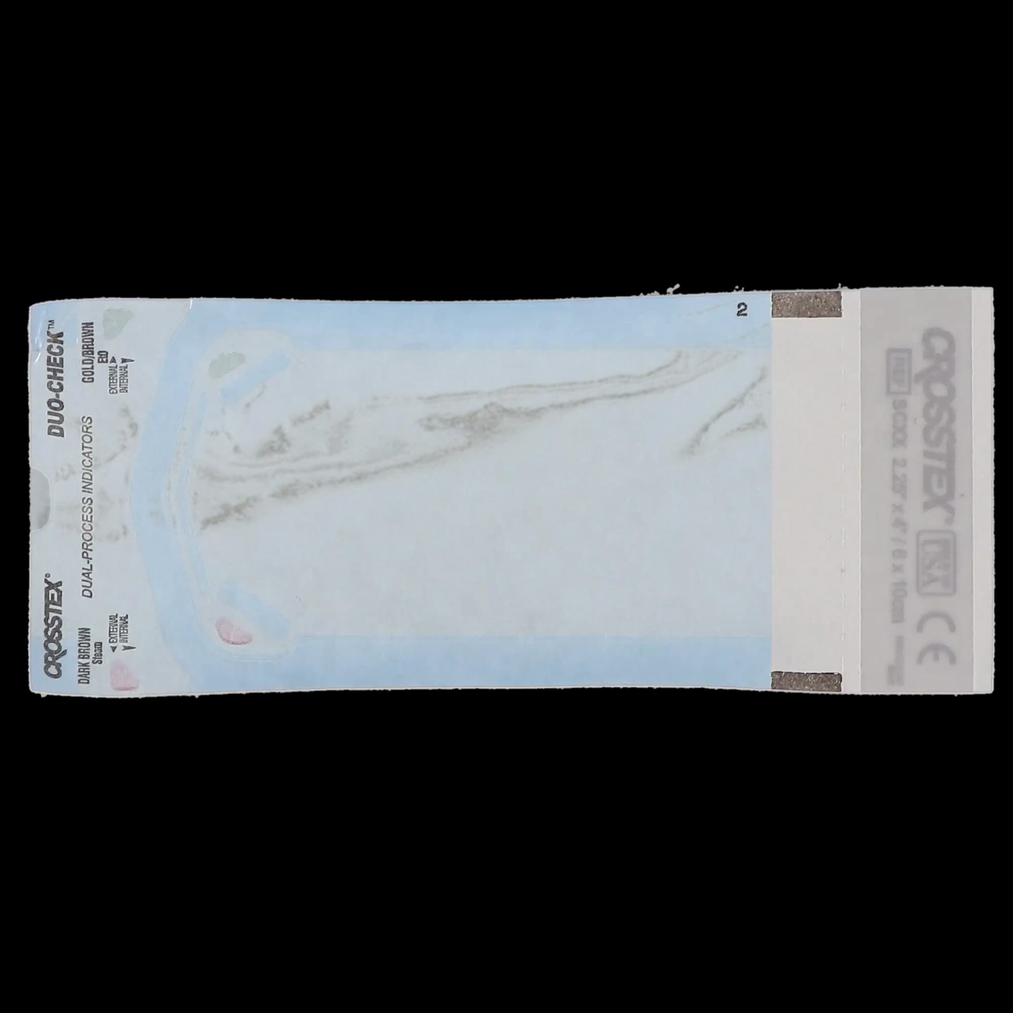 Crosstex Duo-Check Self-Seal Sterilization Pouches, 2-1/4" x 4", Blue, 200/Box, SCXX thumbnail 11