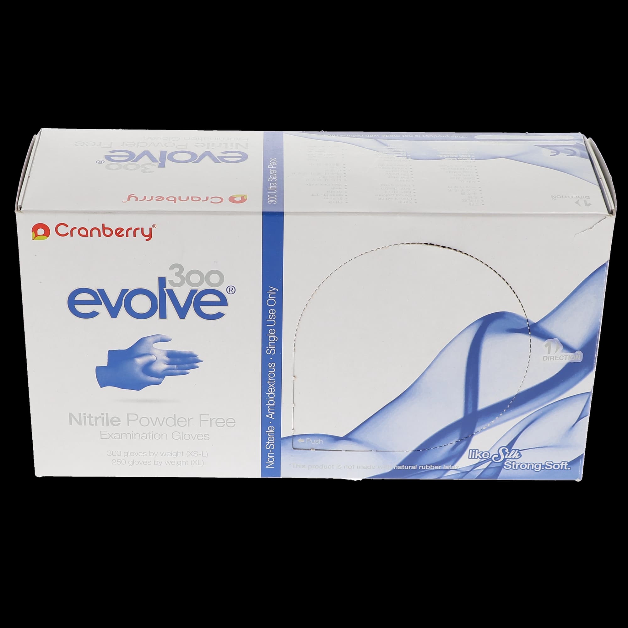 Cranberry Evolve 300 Nitrile Examination Gloves, Powder-Free, Non-Sterile, Small, Royal Blue, 300/Box, CR3306 thumbnail 13