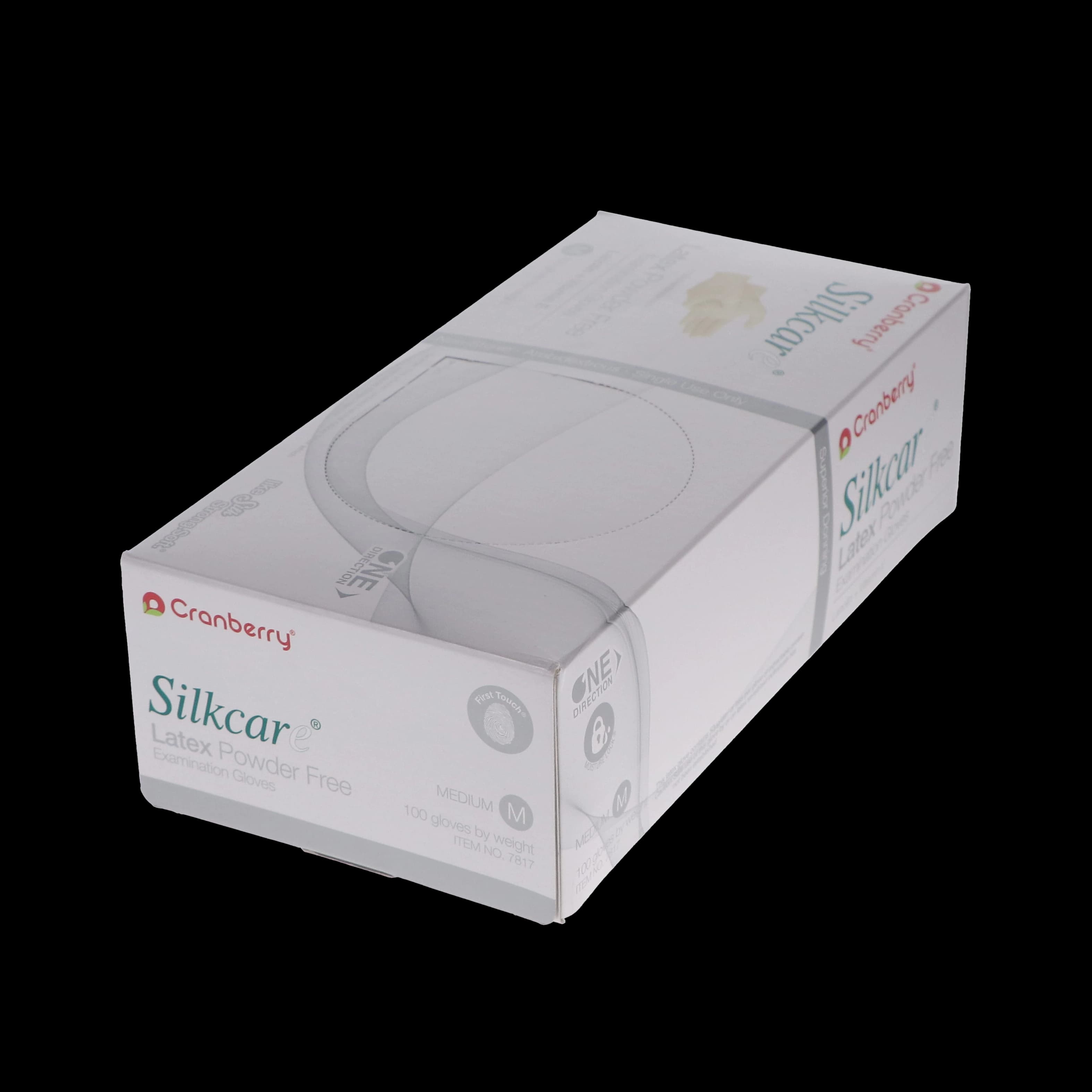 Cranberry Silkcare Latex Powder-Free Examination Gloves, Medium, 100/Box, CR7817 thumbnail 14
