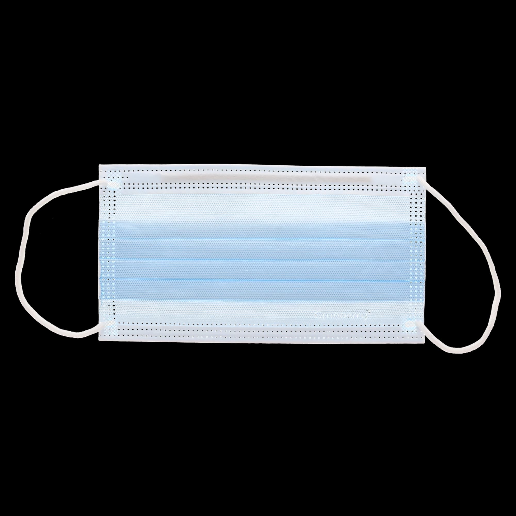 Cranberry Repel 4-Ply Earloop Procedure Face Mask, ASTM Level 3, Sapphire, 50/Box, R2960SA thumbnail 10