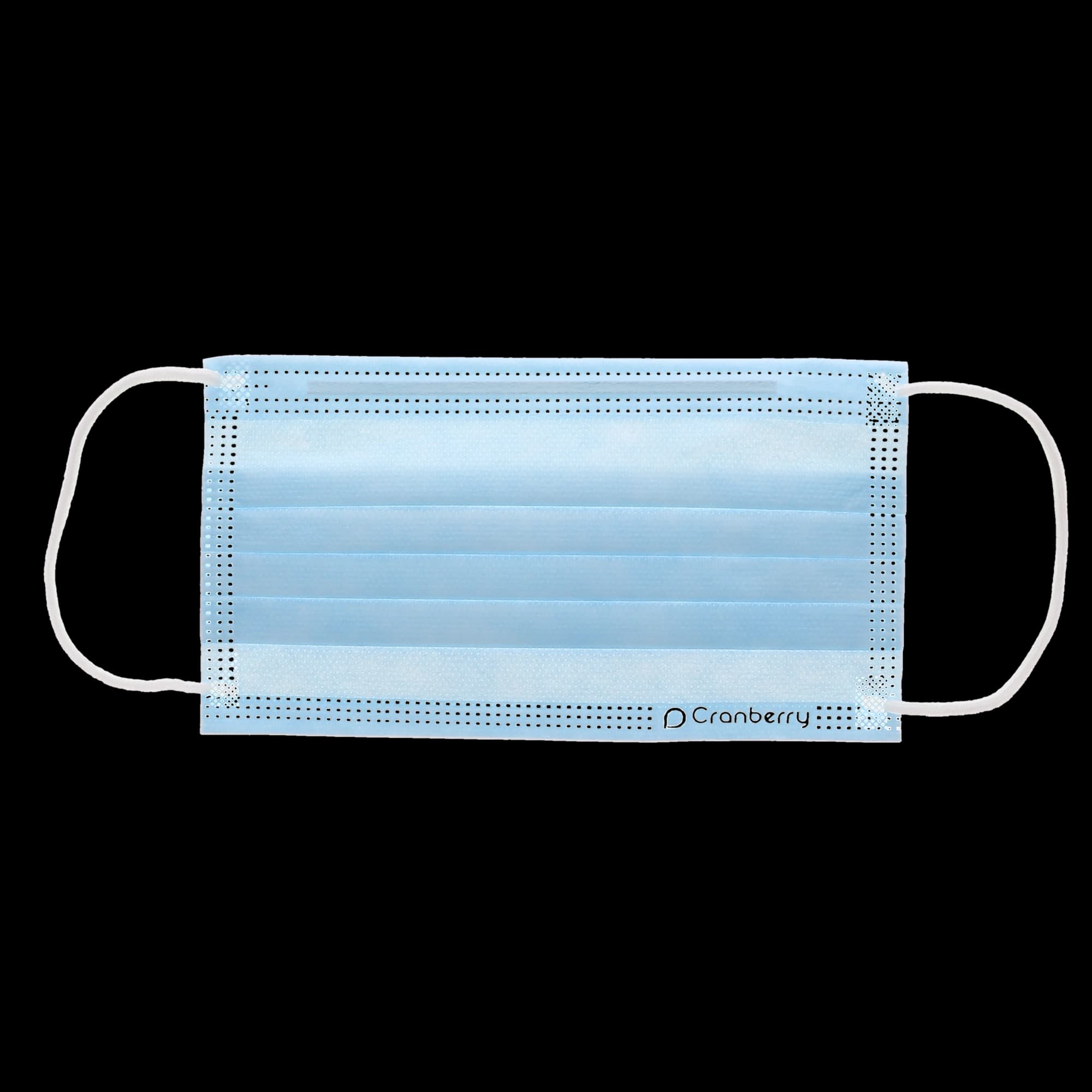 Cranberry S3 C2 Earloop Face Mask, ASTM Level 3, Blue, Cucumber Scent, 50/Box, S3070B thumbnail 5
