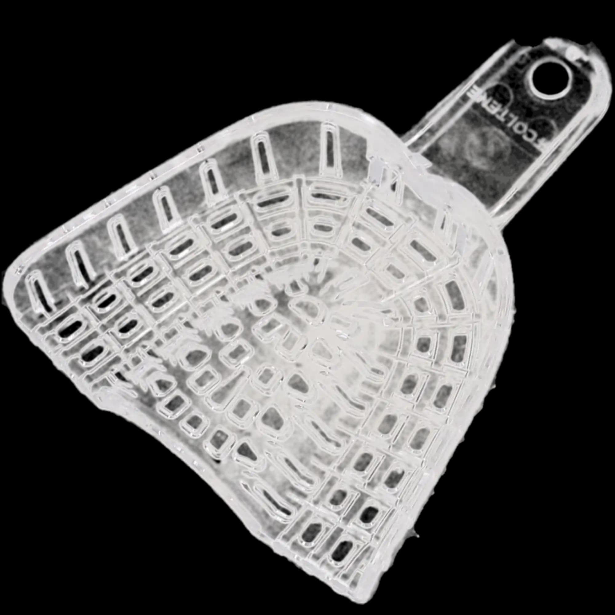 President Disposable Impression Trays, Clear, Perforated, #3 Upper Medium, 12/Pkg, C6903 thumbnail 7