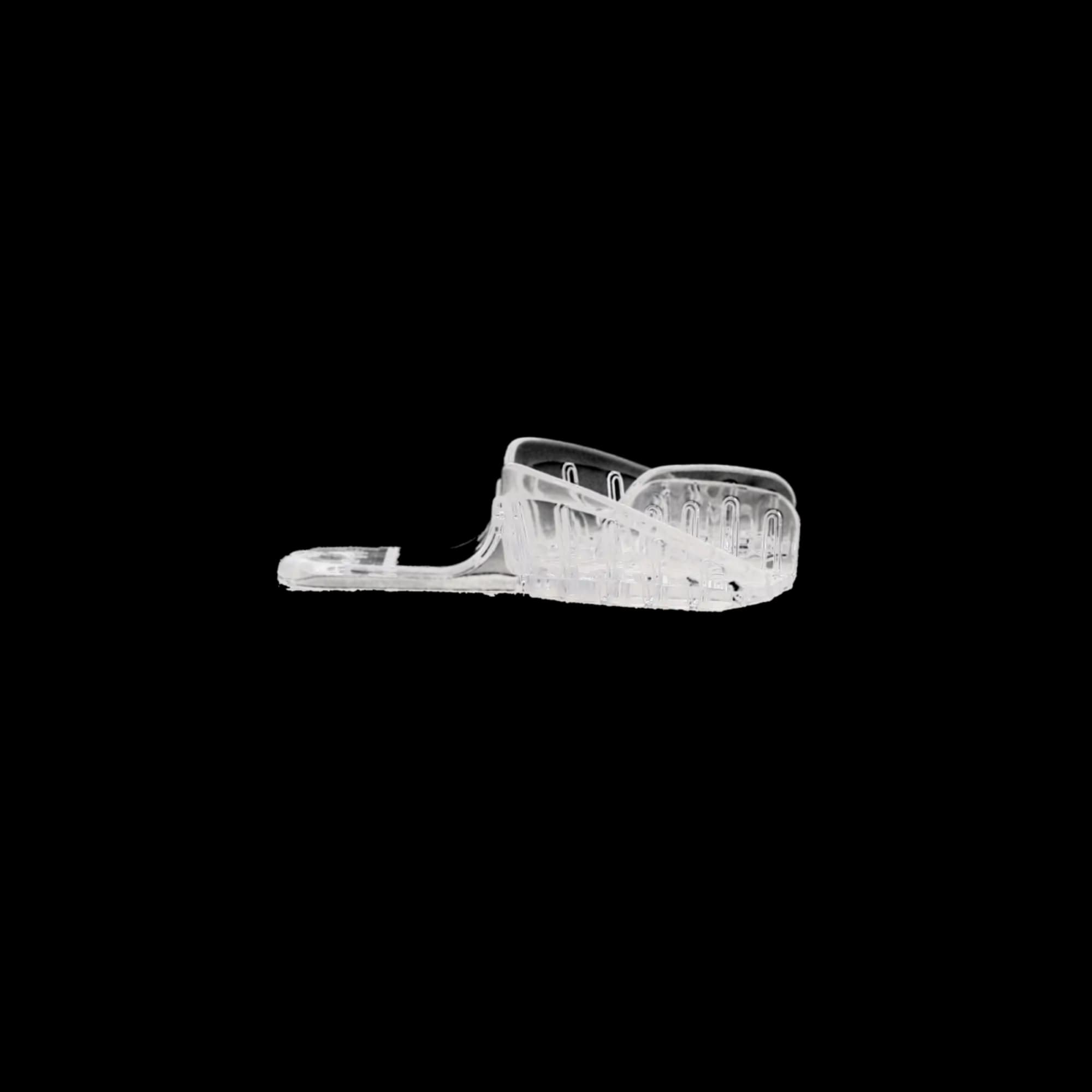 President Disposable Impression Trays, Clear, Perforated, #4 Medium Lower, 12/Pk, C6904 thumbnail 9