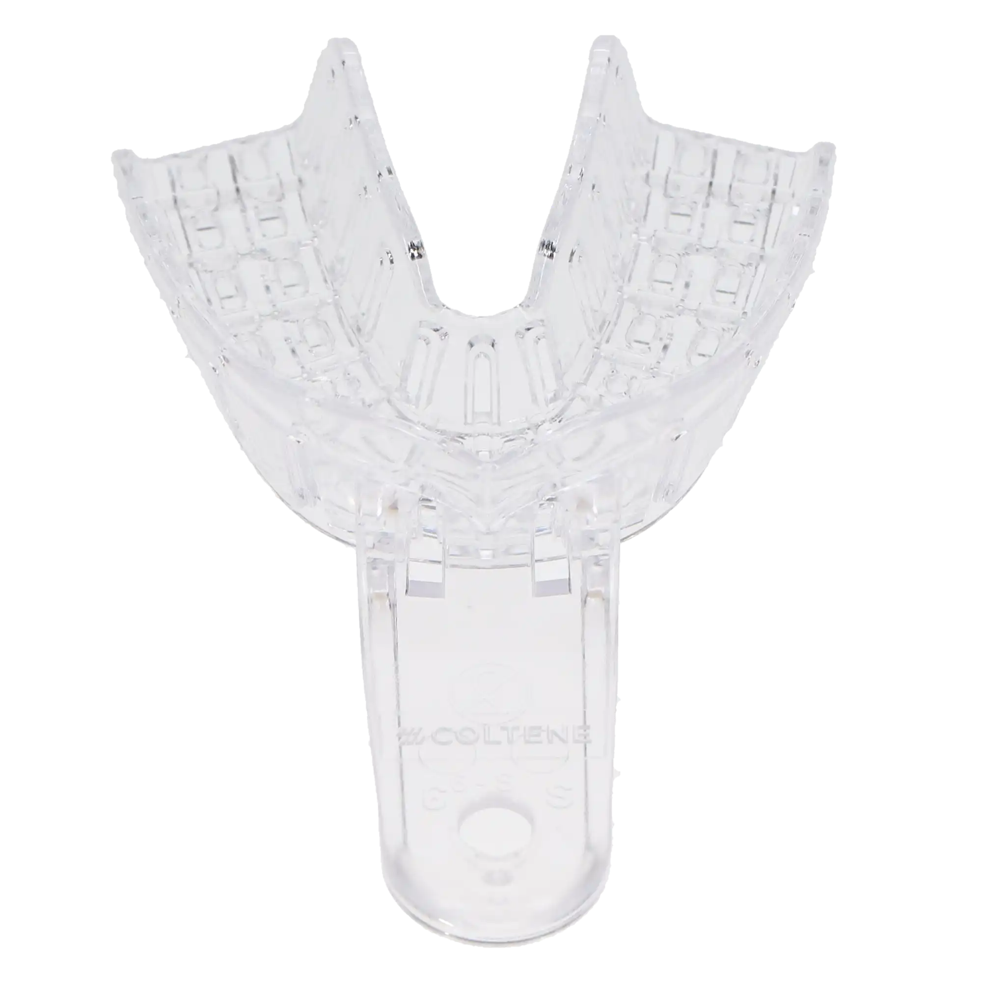 President Disposable Impression Trays, #6 Small Lower, Clear, Perforated, 12/Pk, C6906 thumbnail 5