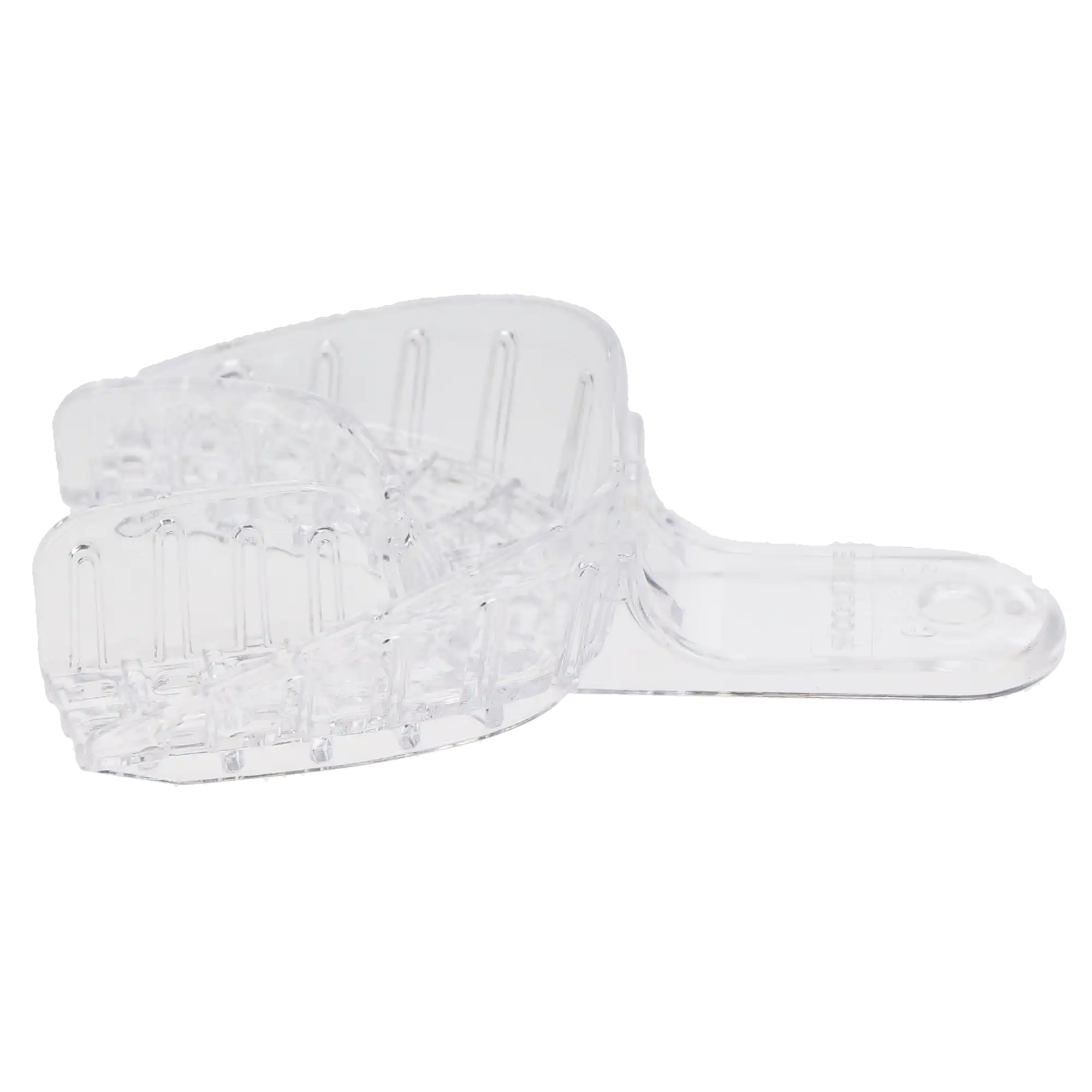President Disposable Impression Trays, #6 Small Lower, Clear, Perforated, 12/Pk, C6906 thumbnail 6