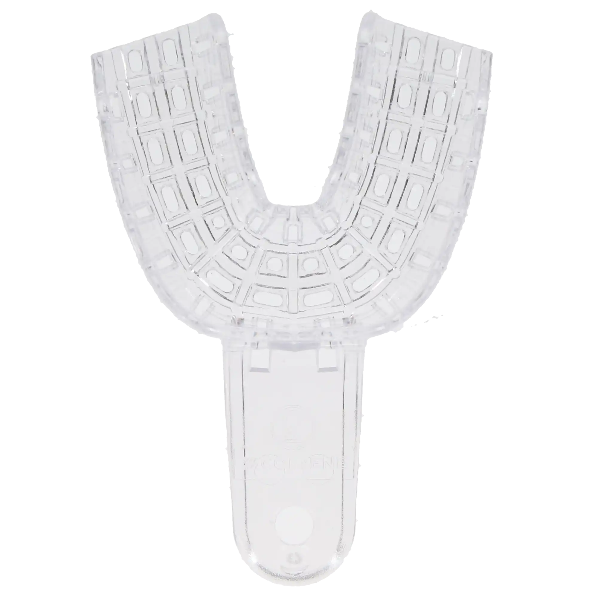 President Disposable Impression Trays, #6 Small Lower, Clear, Perforated, 12/Pk, C6906 thumbnail 9