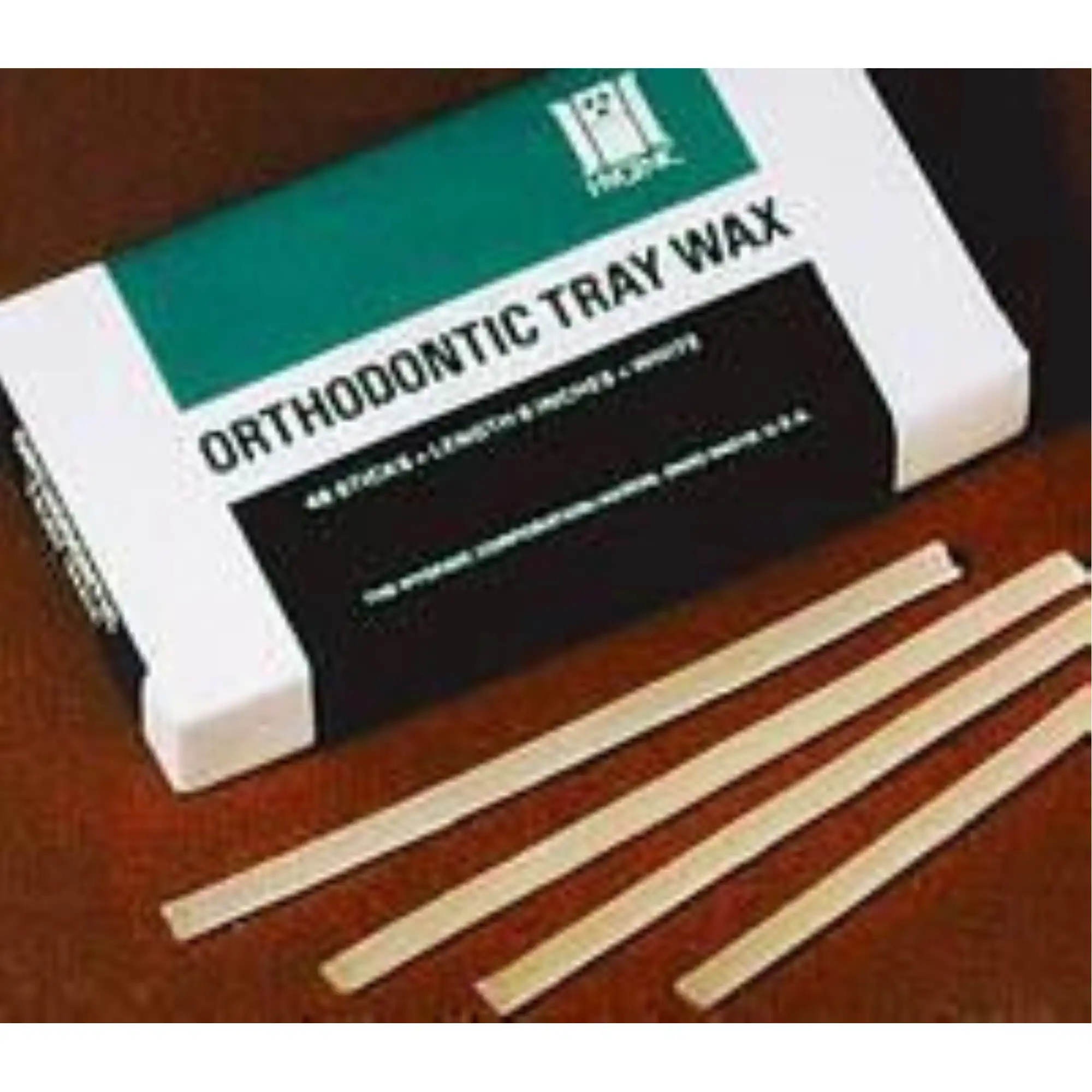 Hygenic Orthodontic Tray Wax Sticks, White, 6" x 1/4" Rope, 48/Box, H00827 thumbnail 7