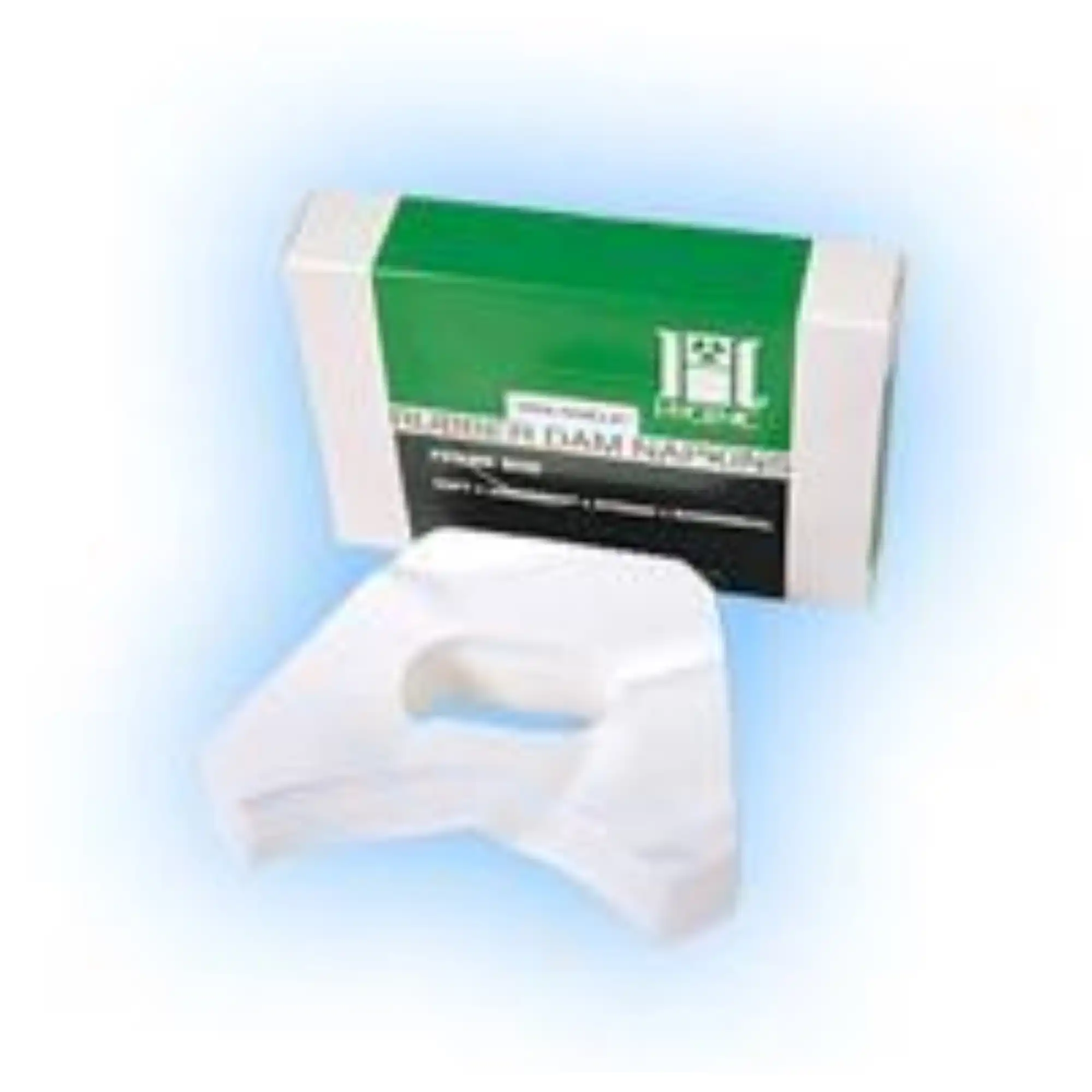 Hygenic Ora-Shield Dental Dam Napkins, Frame Size, Fits 5" & 6" Frames, 50/Box, H01415 thumbnail 2