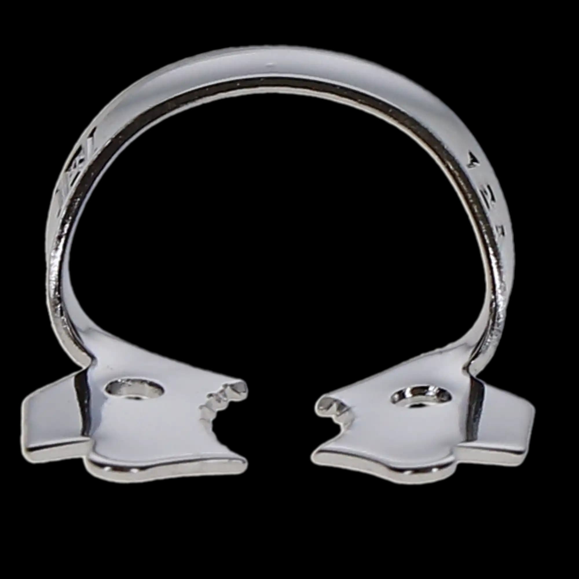 Hygenic Rubber Dam Clamp, #12A, Winged, Serrated Jaw, Upper Left Molars, Gloss Finish, Stainless Steel, H02706, 1/Pk thumbnail 2