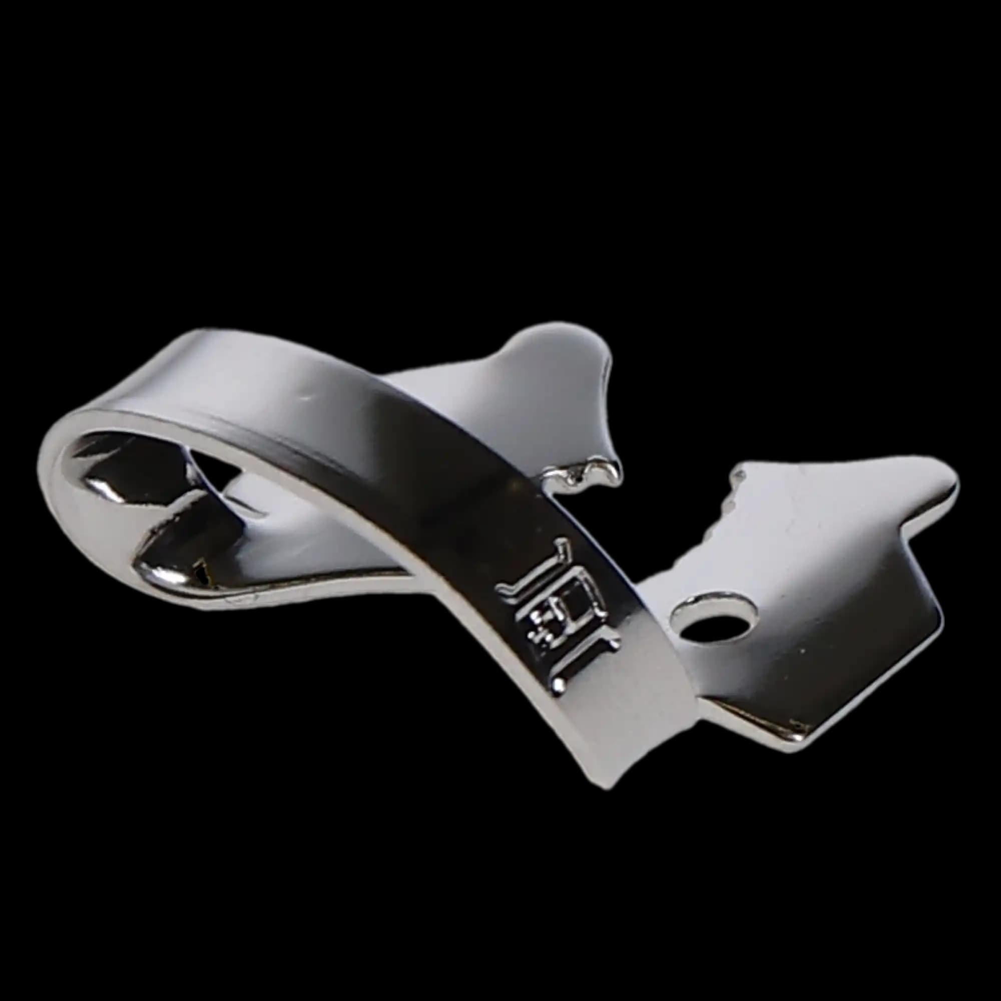 Hygenic Rubber Dam Clamp, #12A, Winged, Serrated Jaw, Upper Left Molars, Gloss Finish, Stainless Steel, H02706, 1/Pk thumbnail 4
