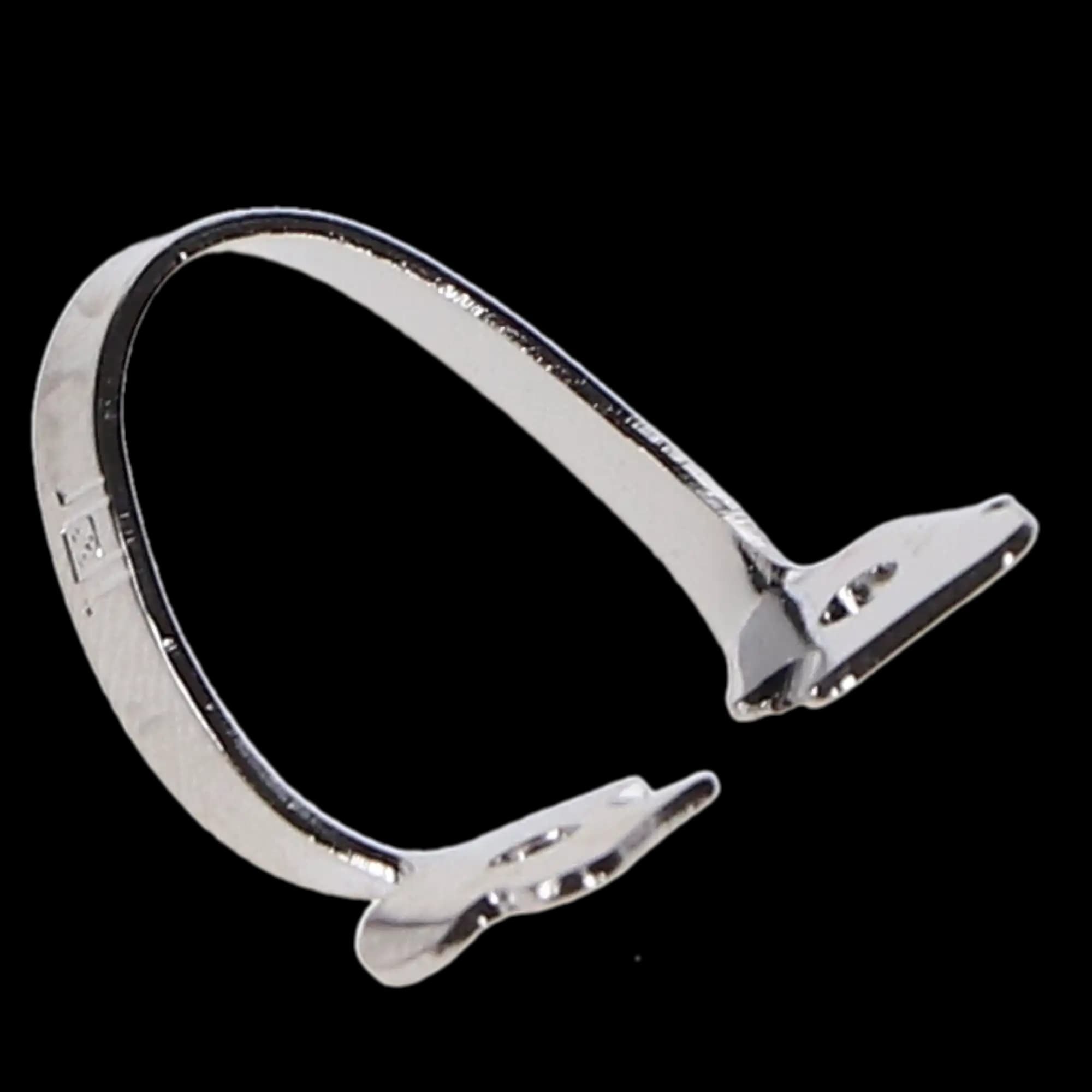 Hygenic HySolate Rubber Dam Clamp, #00, Winged, Gloss Finish, Upper & Lower Premolar/Anterior, Stainless Steel, 1/Pk, H02762 thumbnail 2