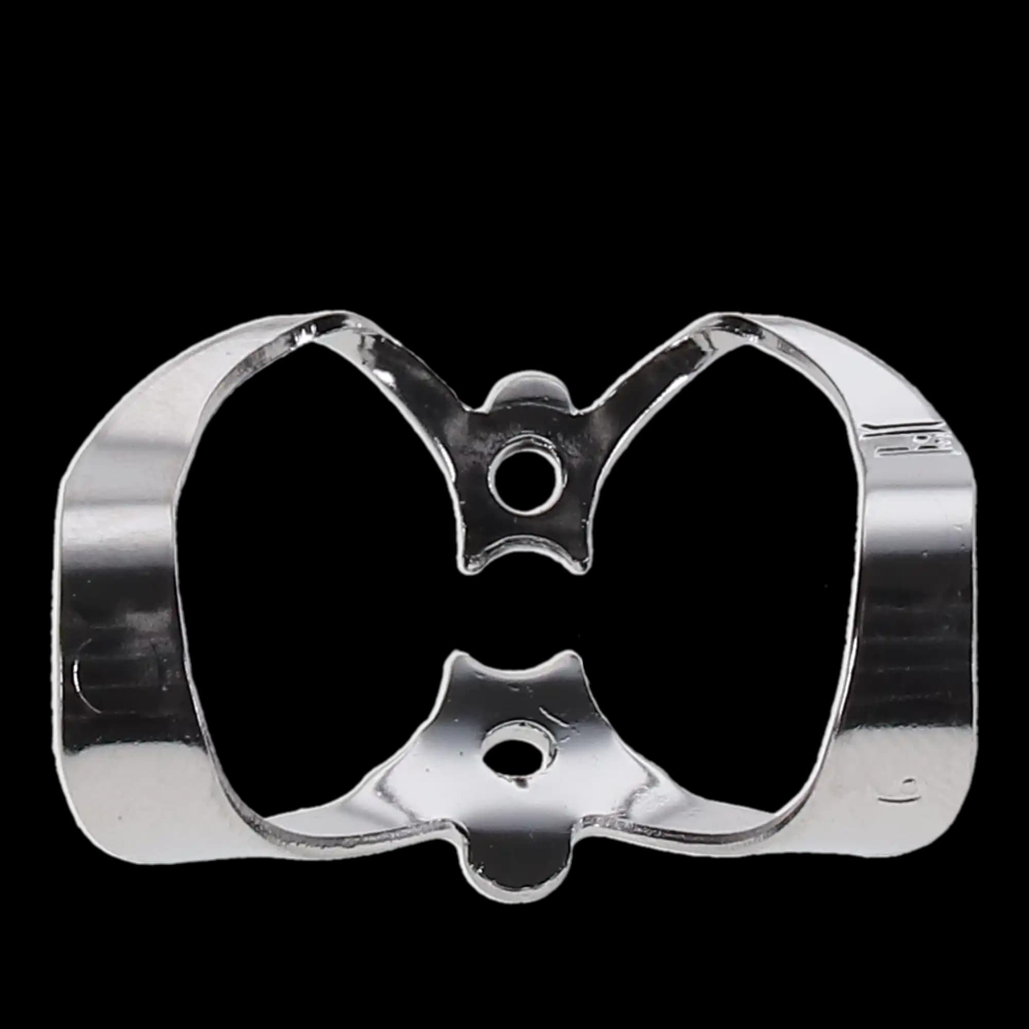HySolate Hygenic Gloss Finish Winged Rubber Dam Clamp #9, Anterior, H02763, 1/Pk thumbnail 6