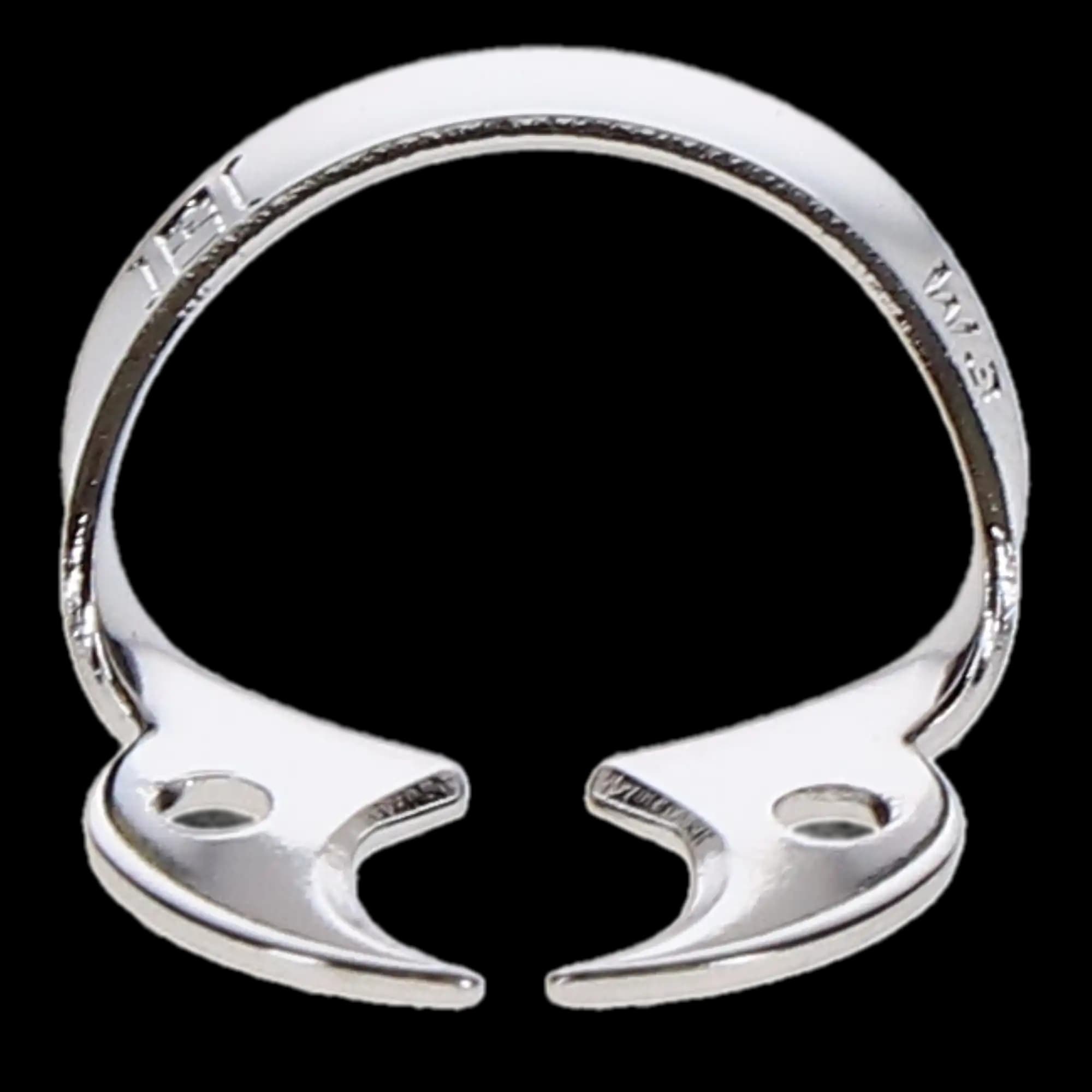Hygenic Rubber Dam Clamp, #W3, Wingless, Gloss Finish, Small Molar, 1/Pk, H03814 thumbnail 2