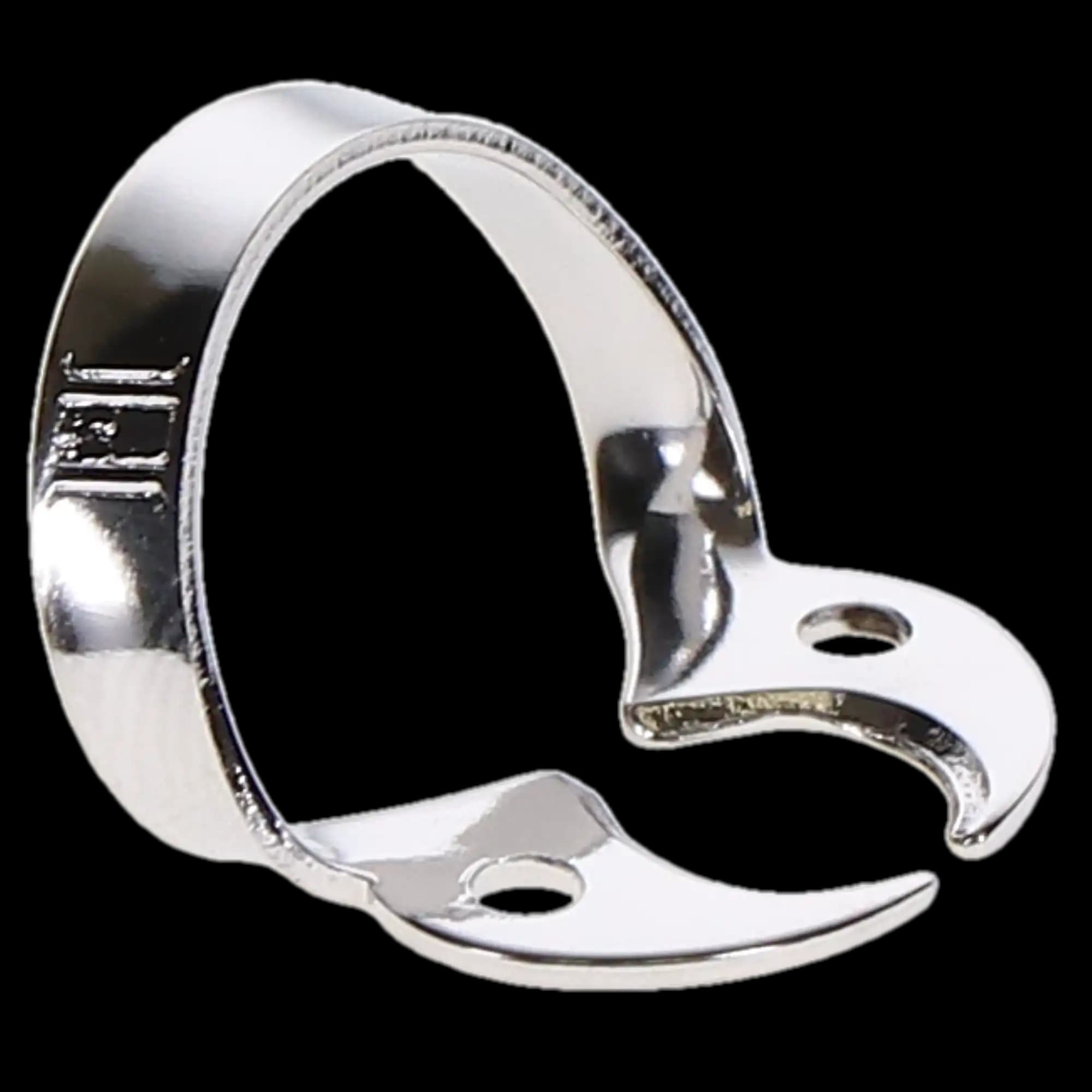 Hygenic Rubber Dam Clamp, #W3, Wingless, Gloss Finish, Small Molar, 1/Pk, H03814 thumbnail 3