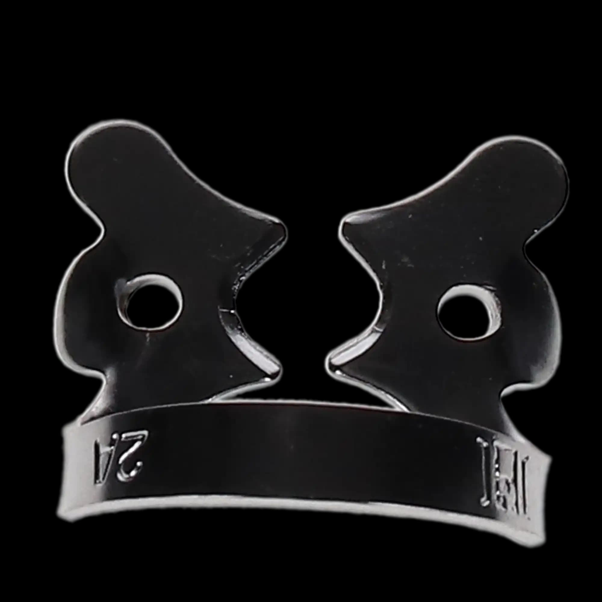 Hygenic Rubber Dam Clamp, #2A, Winged, Gloss Finish, Bicuspids/Premolars and Upper Incisors, 1/Pk, H05688 thumbnail 4
