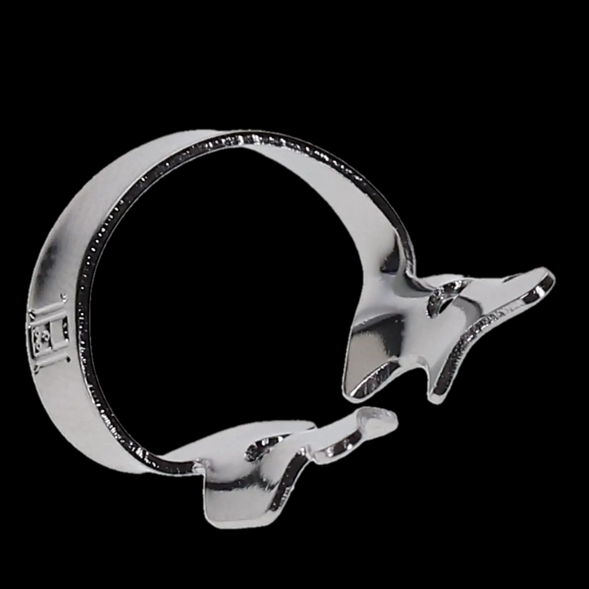 Hygenic HySolate Rubber Dam Clamp, #14, Winged, Gloss Finish, Partially Erupted/Irregular Molars, H05690, 1/Pk thumbnail 3
