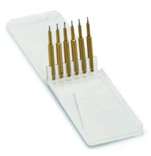 Coltene Kodex Twist Drill, Minim Silver, K93, 0.021" x 0.157" (0.525 mm x 4 mm), Without Depth Limiting, 6/Pk thumbnail 3