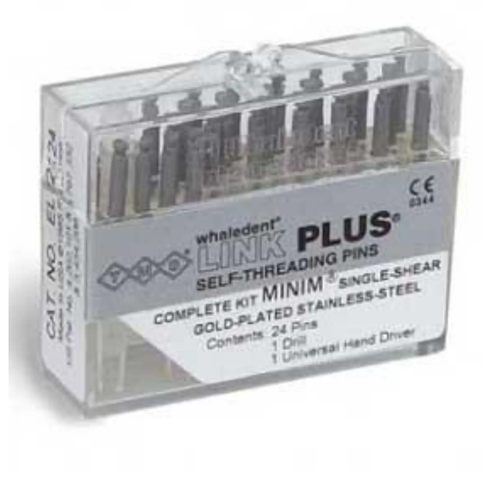 TMS Link Plus Titanium Alloy Parapulpal Pins, Minim, Single Shear, Silver, 0.021", Bulk Kit, 50/Pk, L822 thumbnail 4