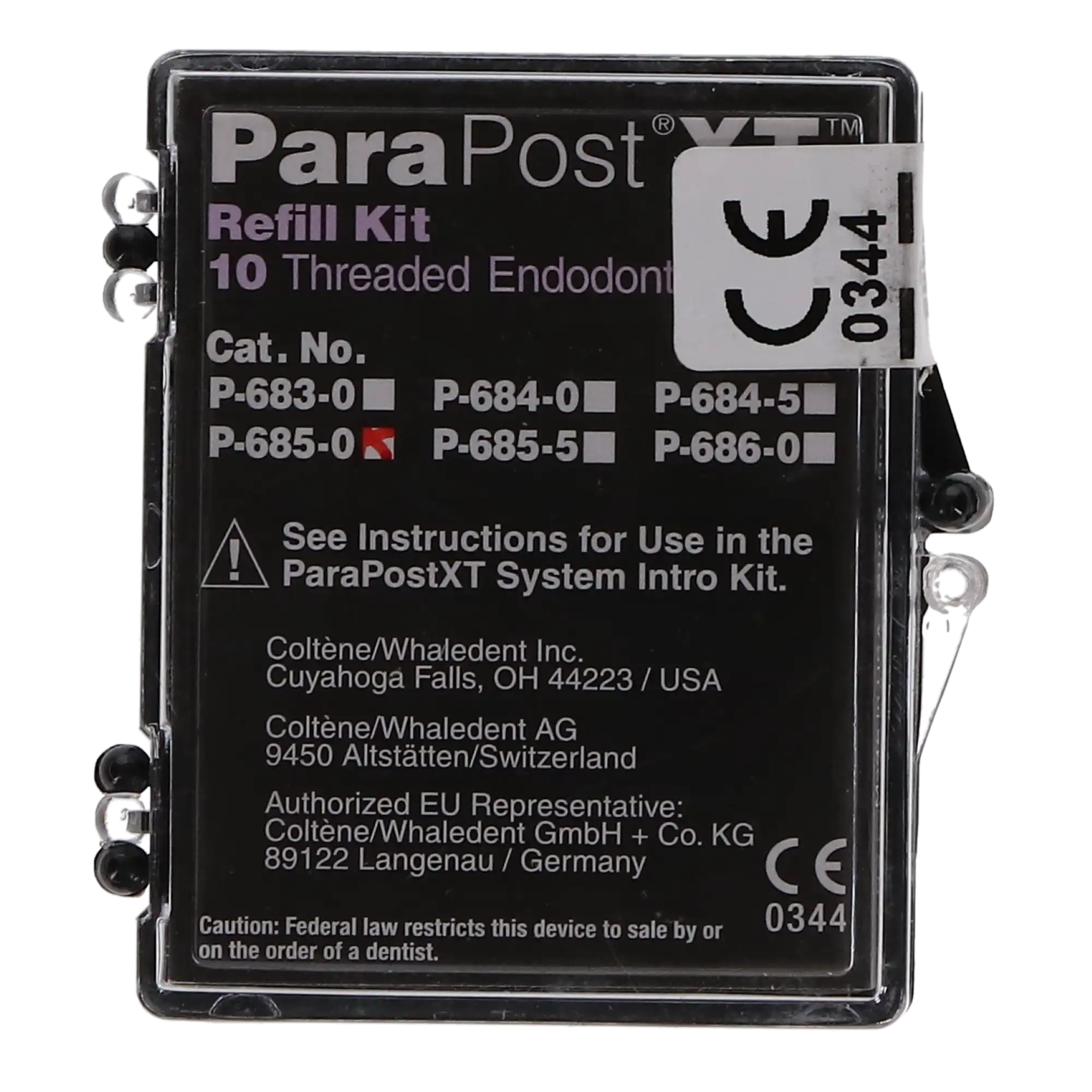 ParaPost XT Titanium Endodontic Posts, Size 5, Red, 0.050" (1.25mm), 10/Pk, P6850 thumbnail 6