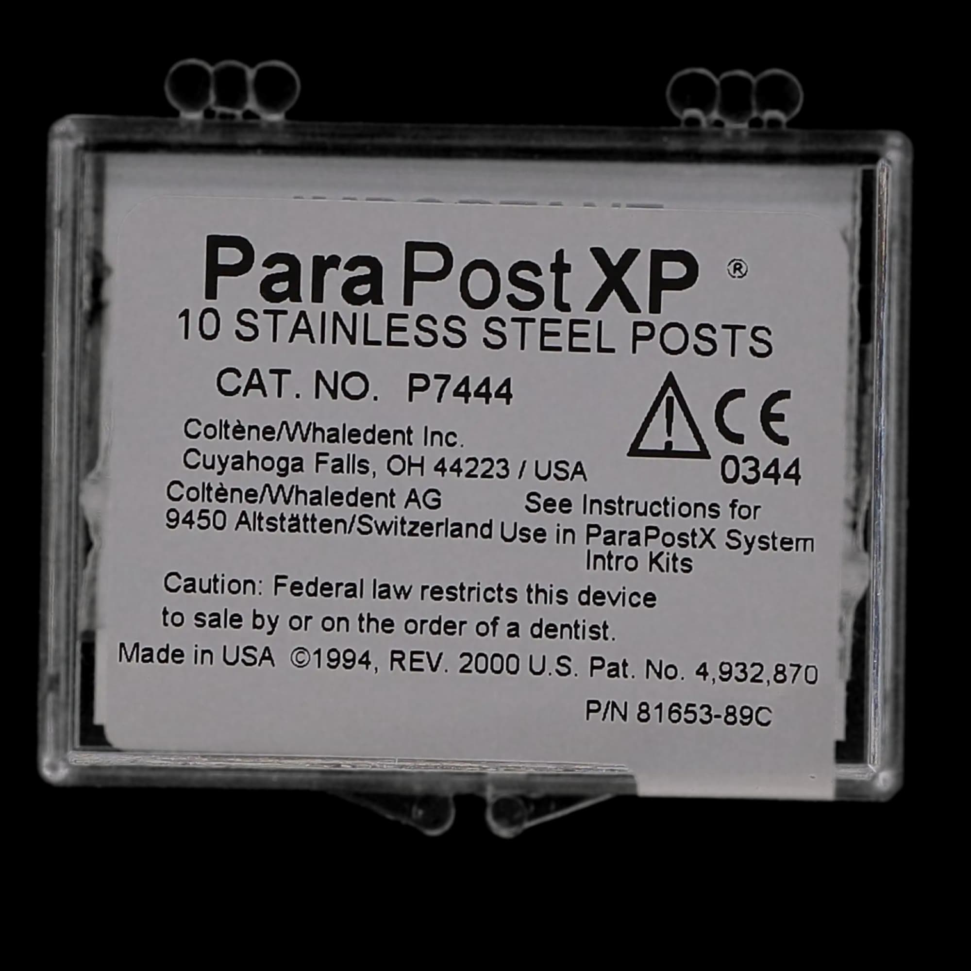 ParaPost XP Stainless Steel Post Refill, Size 4, .040" (1.0mm), Yellow, 10/Pkg, P7444 thumbnail 9