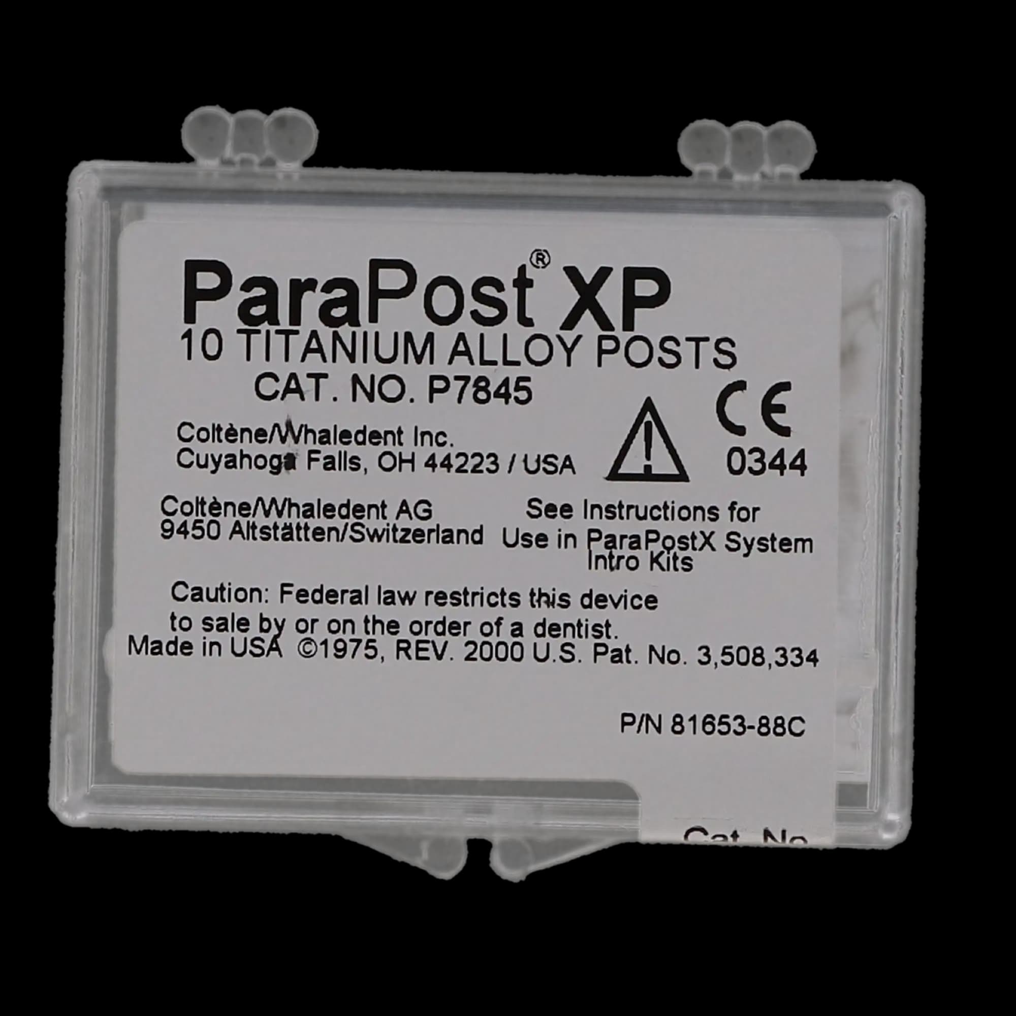 ParaPost XP Titanium Post Refill, Size 5, Red, 0.050" (1.25mm), 10/Pk, P-784-5 thumbnail 6