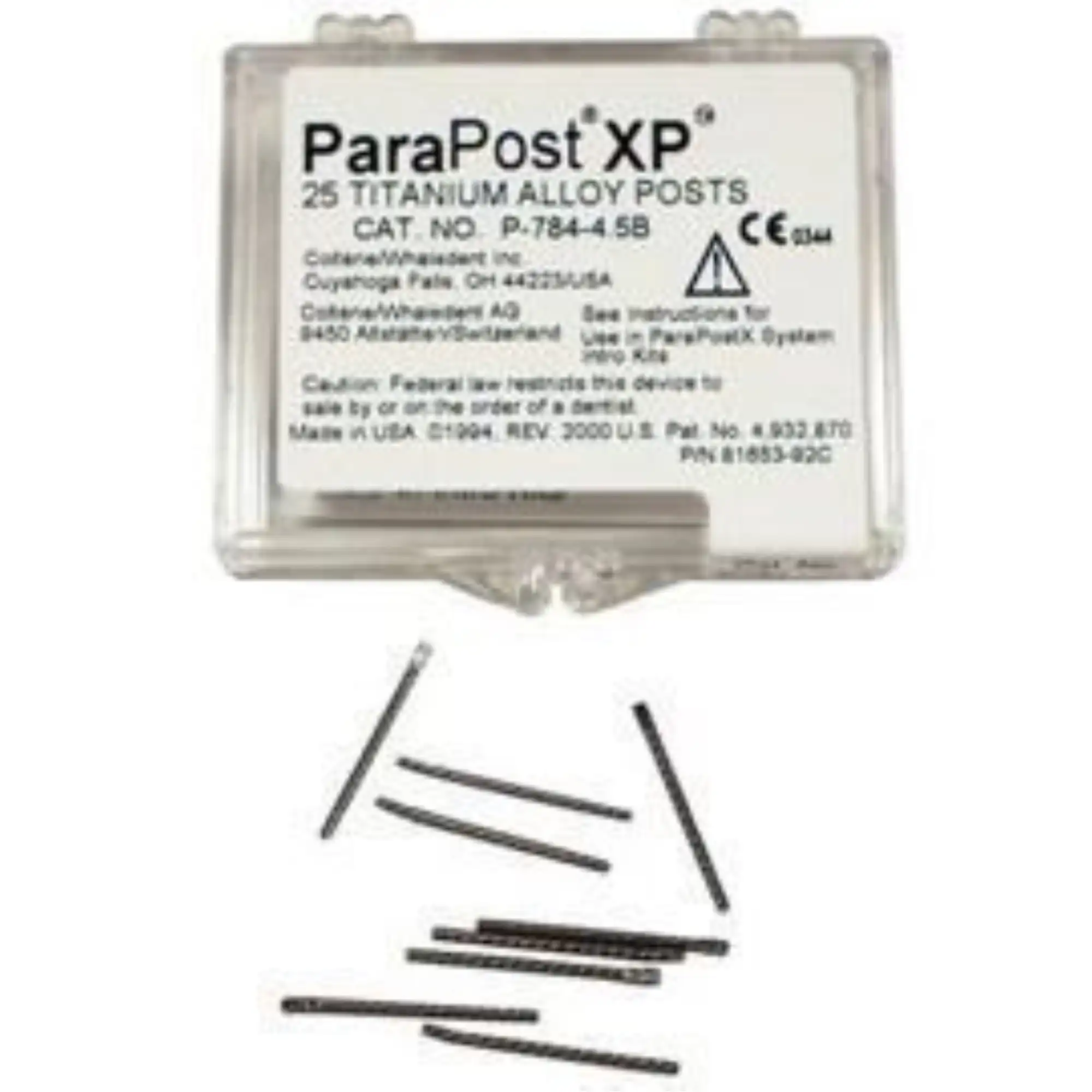ParaPost XP Titanium Endodontic Post, Size 6, Black, 0.060" (1.50mm), Refill, 10/Pk, P784-6 thumbnail 3