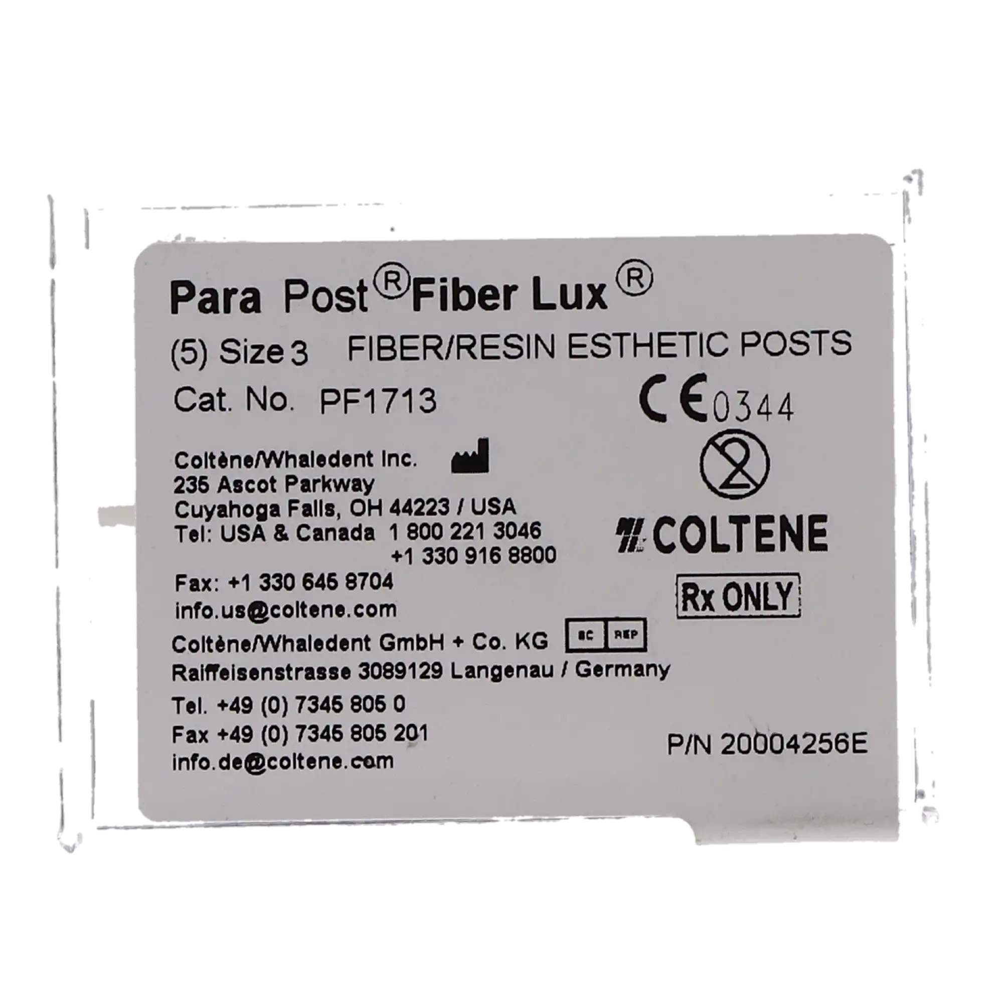 ParaPost Fiber Lux Translucent Fiber Posts, Size 3, 0.90 mm, Brown, Refill, 5/Pack, PF1713 thumbnail 8
