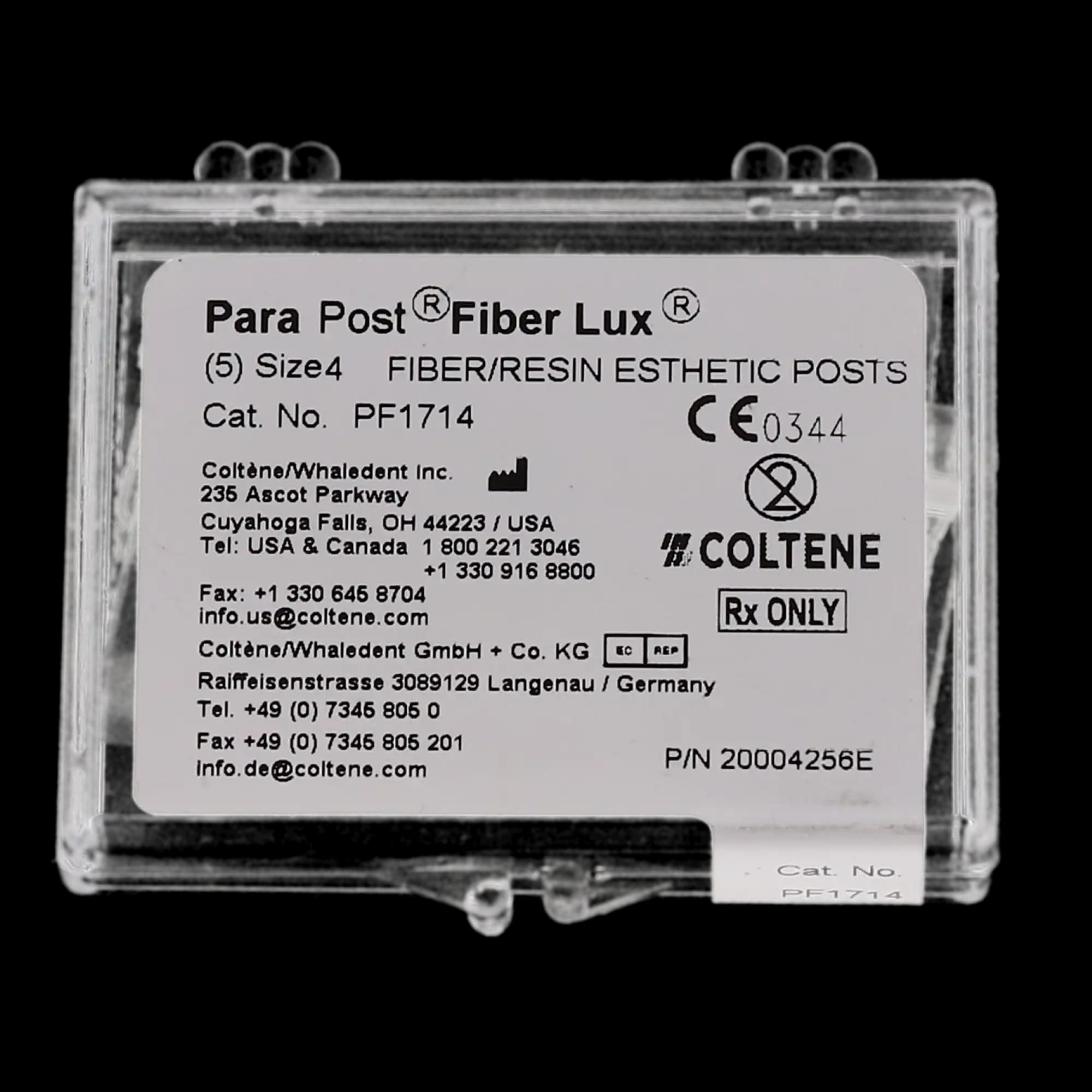 ParaPost Fiber Lux Translucent Fiber Posts, Size 4, Yellow, 1.0 mm, Refill, 5/Pack, PF1714 thumbnail 7