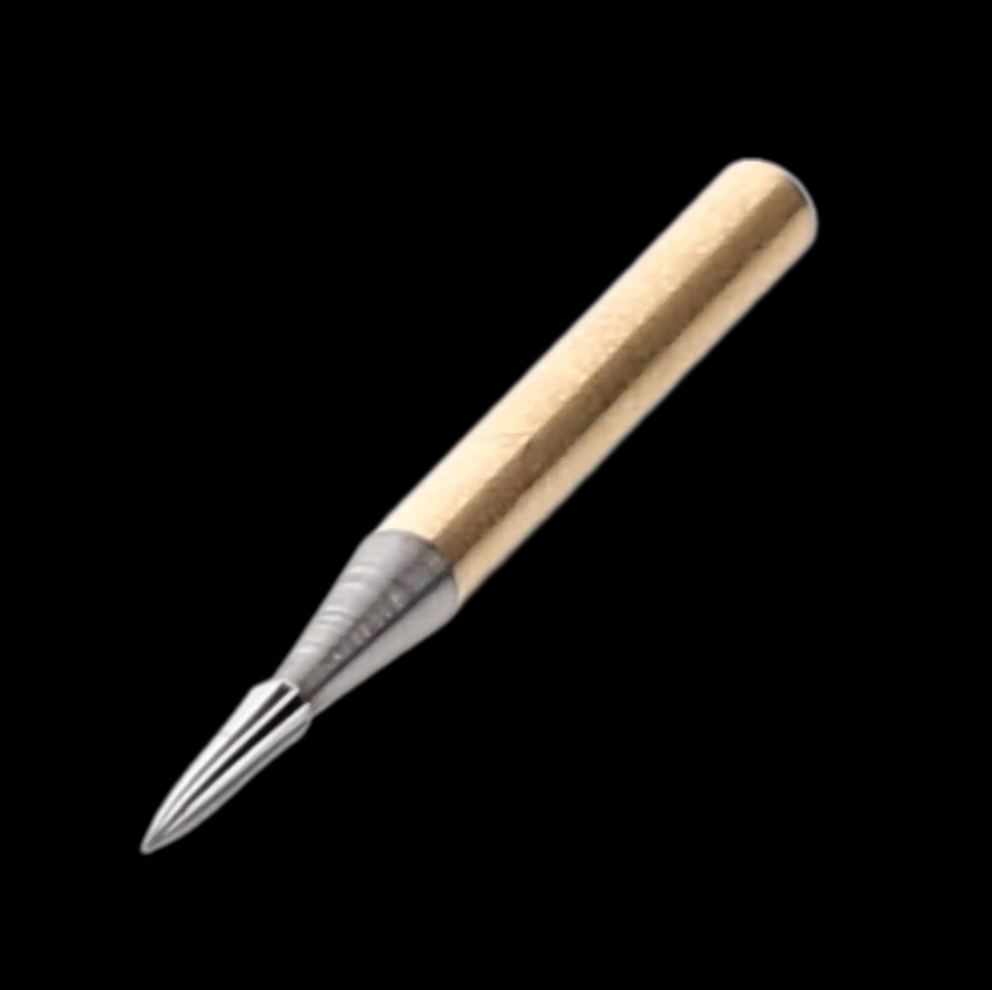 Alpen 12-Blade Trimming & Finishing Carbide Burs, FG, Needle, #7901, 0.9 mm, 5/Pk, R707901 thumbnail 6