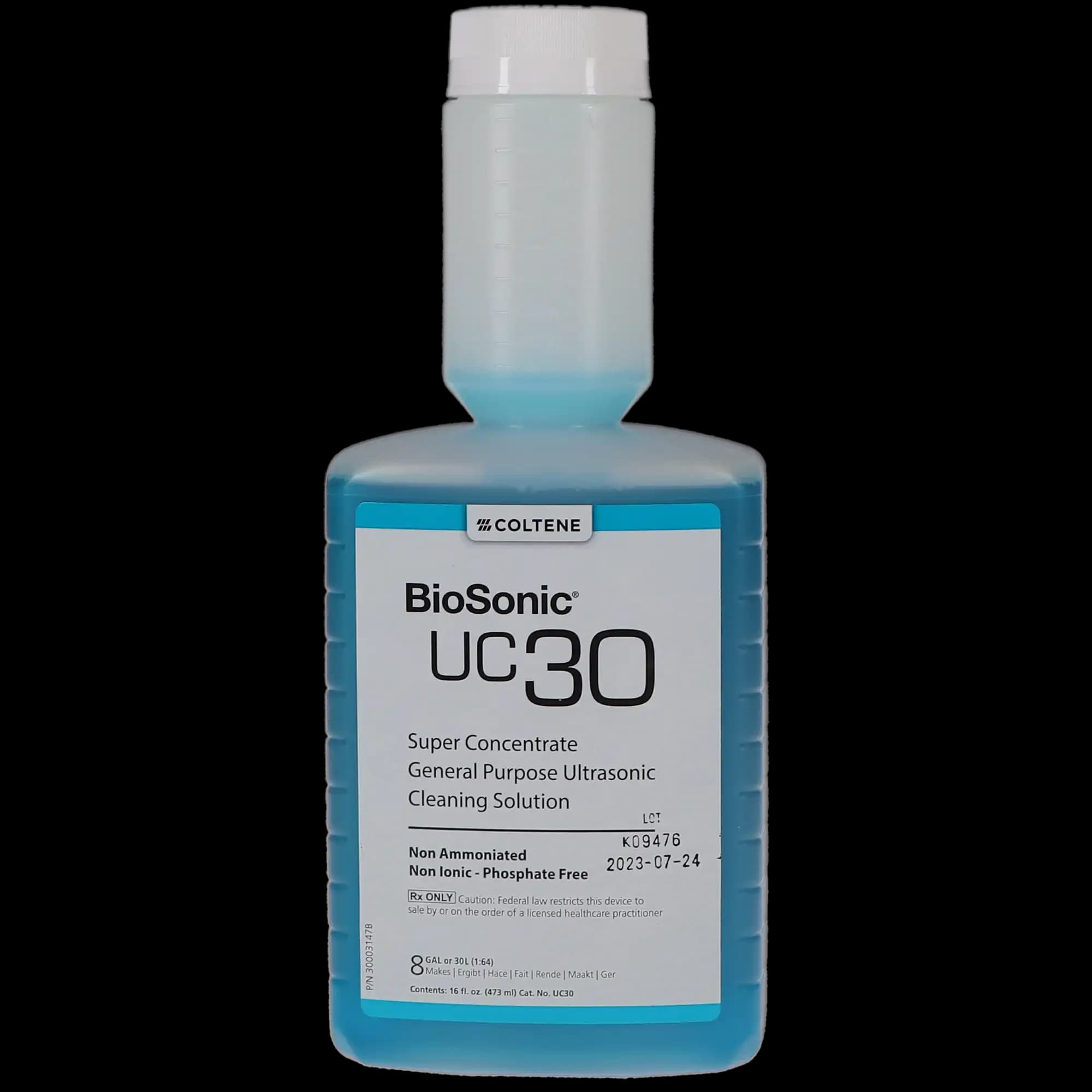 BioSonic UC30 General Purpose Super Concentrate Ultrasonic Cleaning Solution, 16 oz MeterDose Bottle, Makes 8 Gallons, UC-30 thumbnail 10