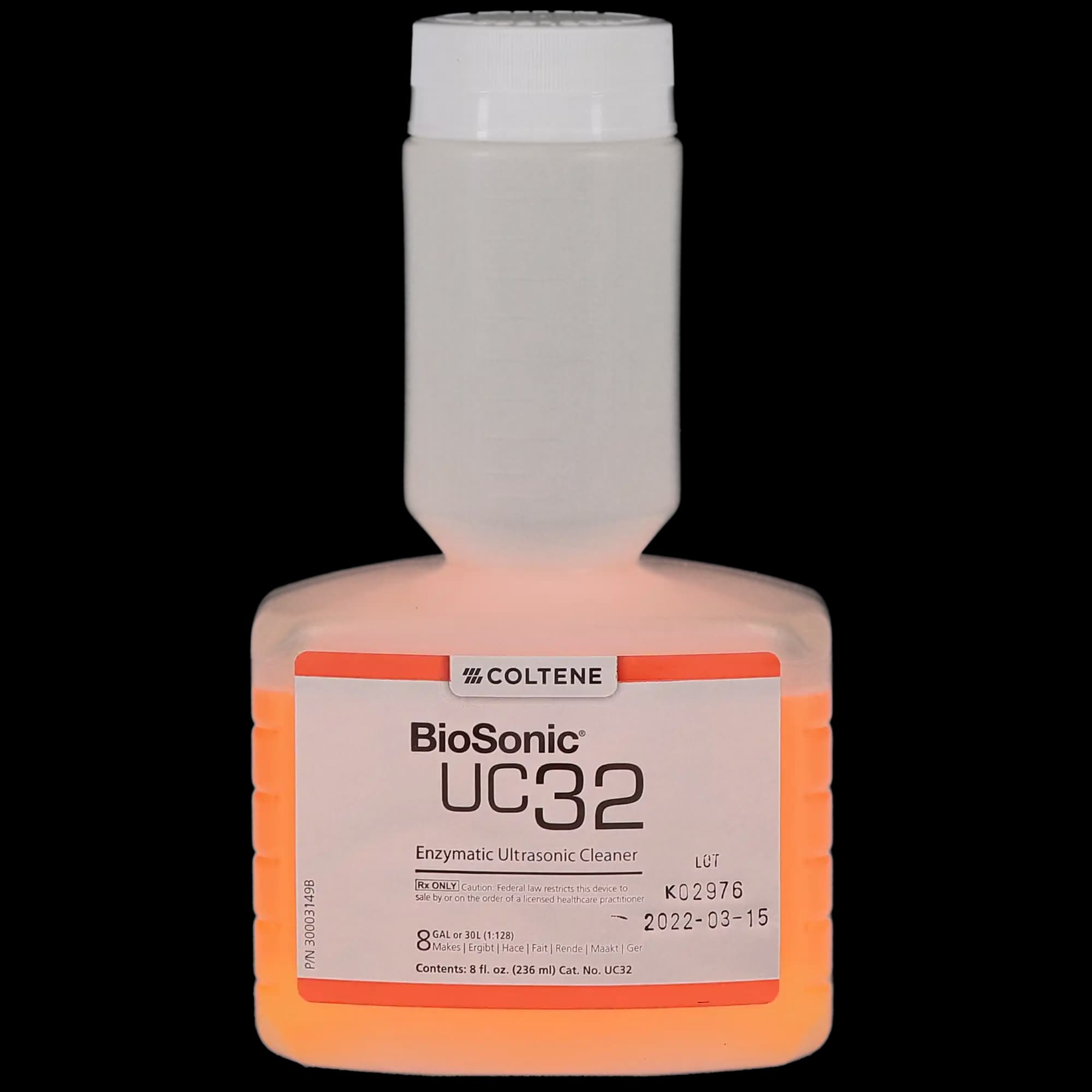 BioSonic UC32 Enzymatic Ultrasonic Cleaner Concentrate, 8 oz MeterDose Bottle, Makes 8 Gallons, UC-32 thumbnail 9