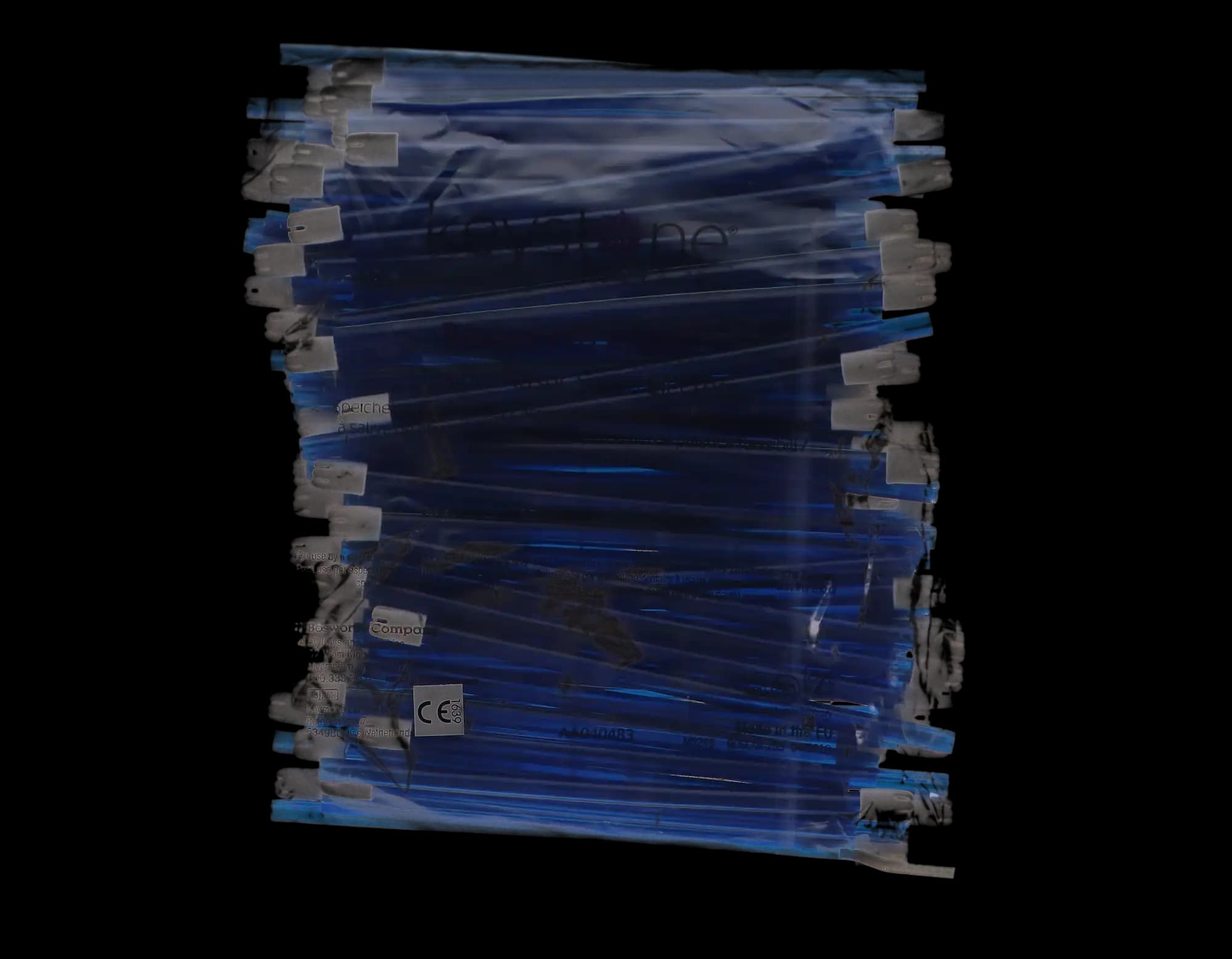 Flexo Disposable Saliva Ejectors, Plastic, Fixed Tips, Blue with White Tip, 100/Pk, 1662216 thumbnail 8