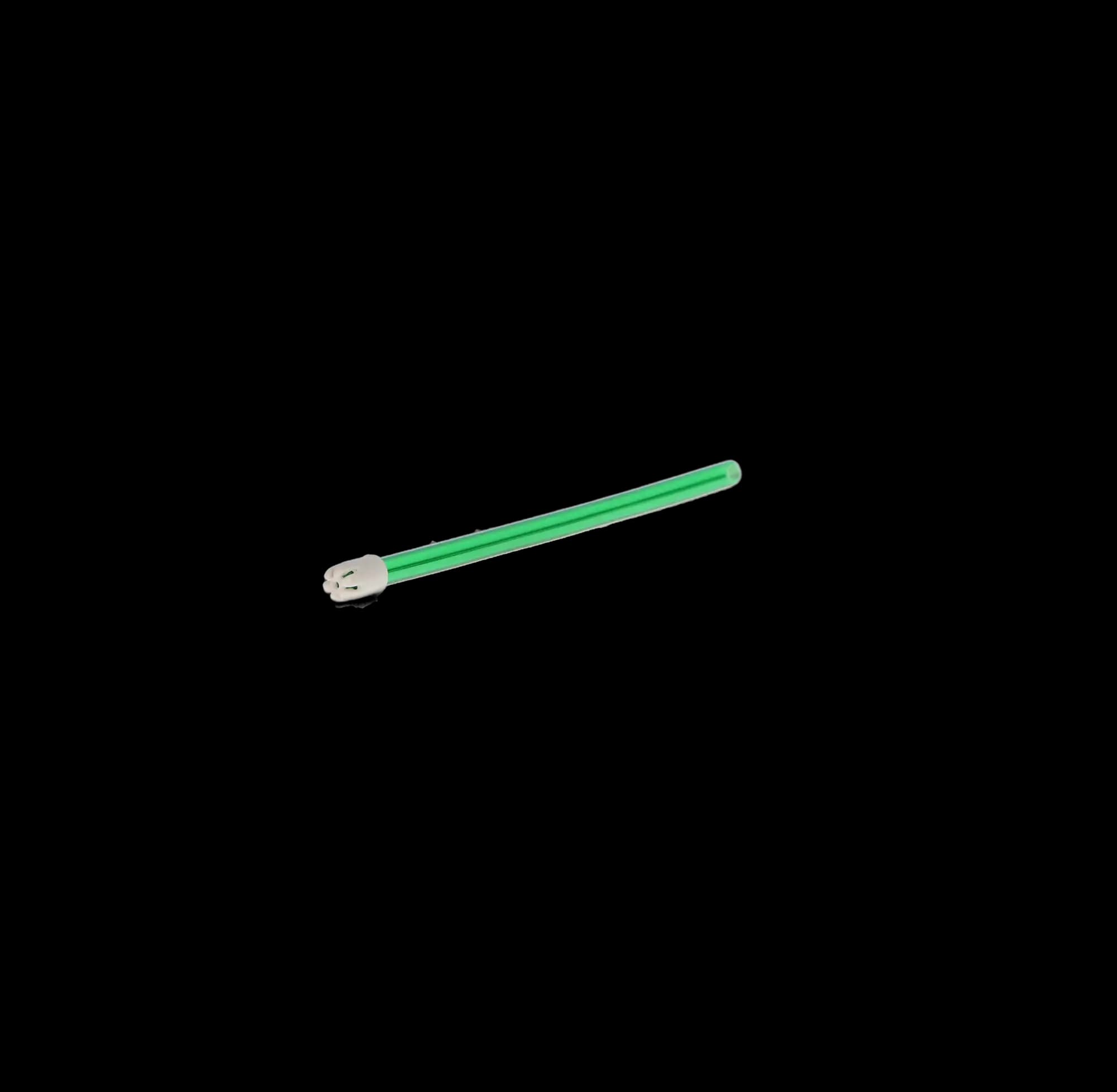 Flexo Disposable Saliva Ejectors, Plastic, Fixed Tips, Green with White Tip, 100/Pk, 1662218 thumbnail 5